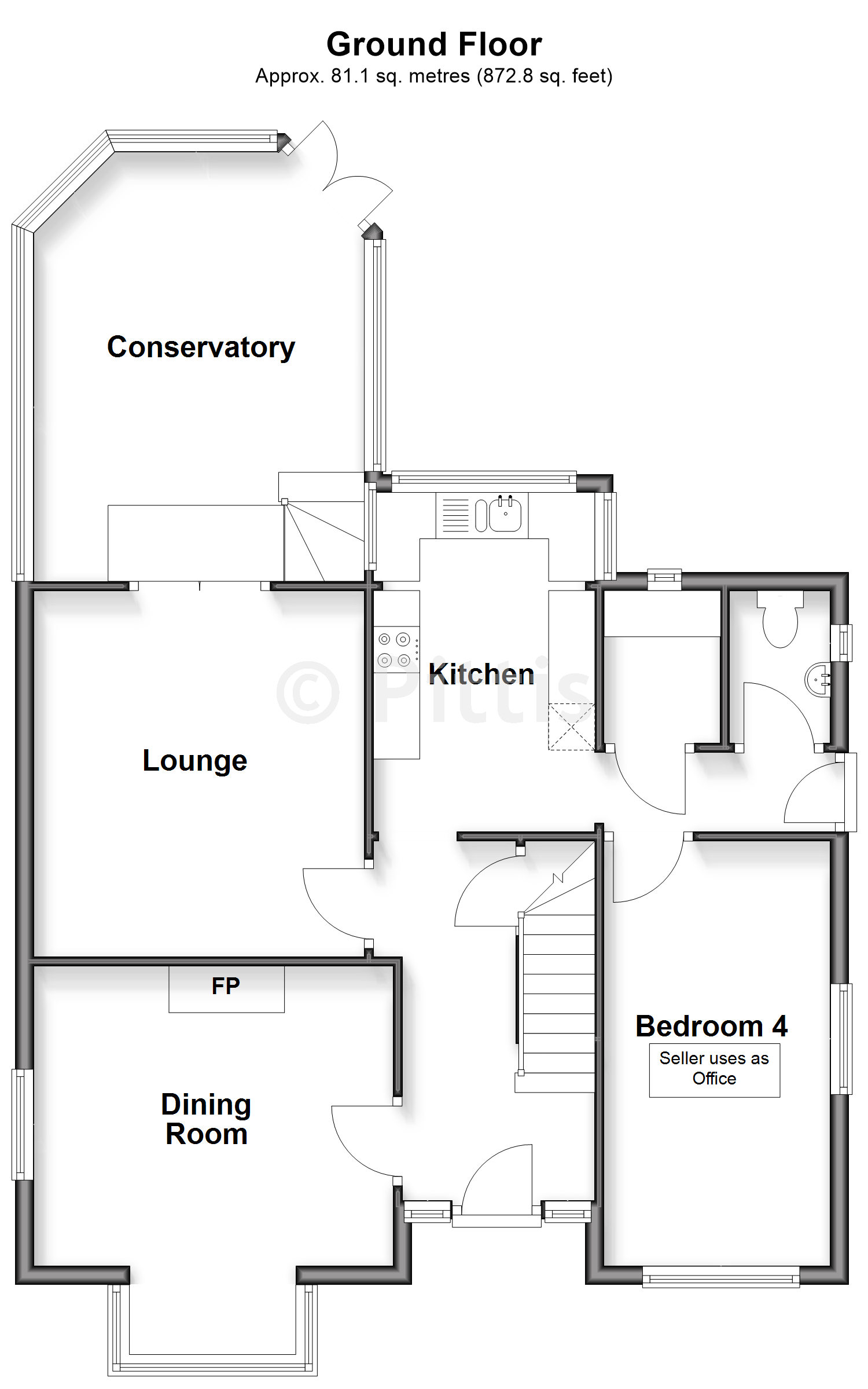 5, Quay Lane, Brading floorplan