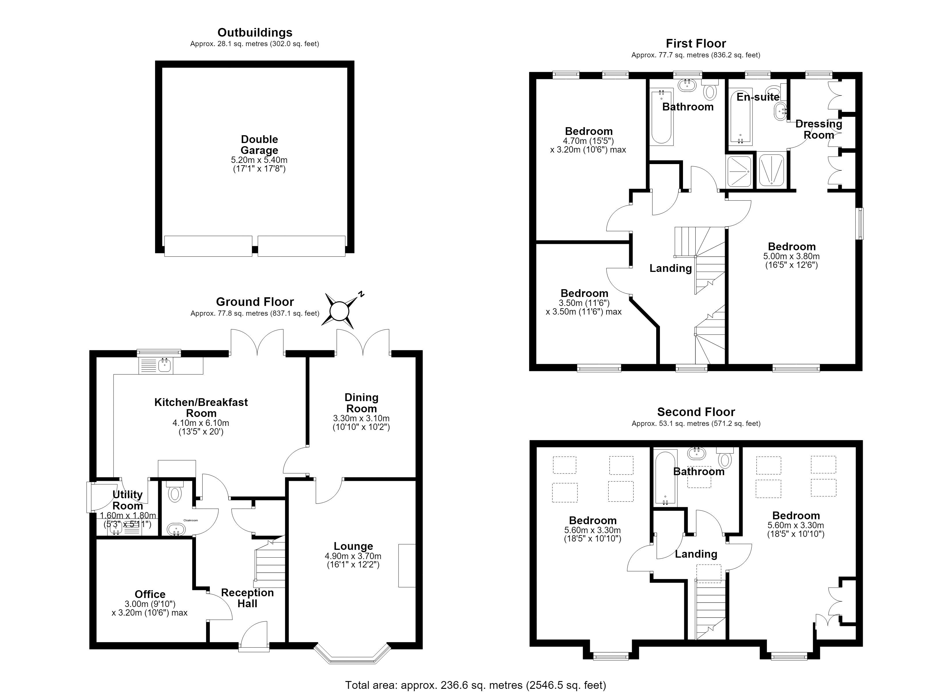2, Griffiths Avenue, Telford floorplan