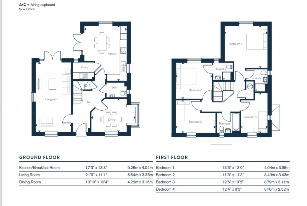 Plot 25 Clifford Smith Drive, Felsted, Essex floorplan