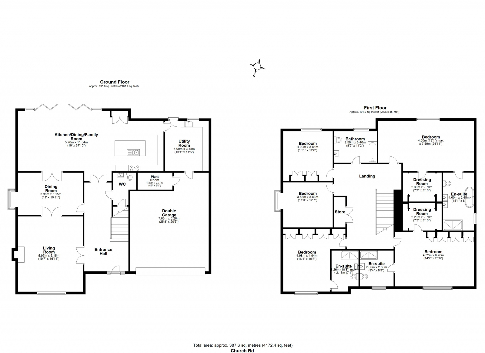 3 Bonham Grange, Bulphan, Upminster floorplan