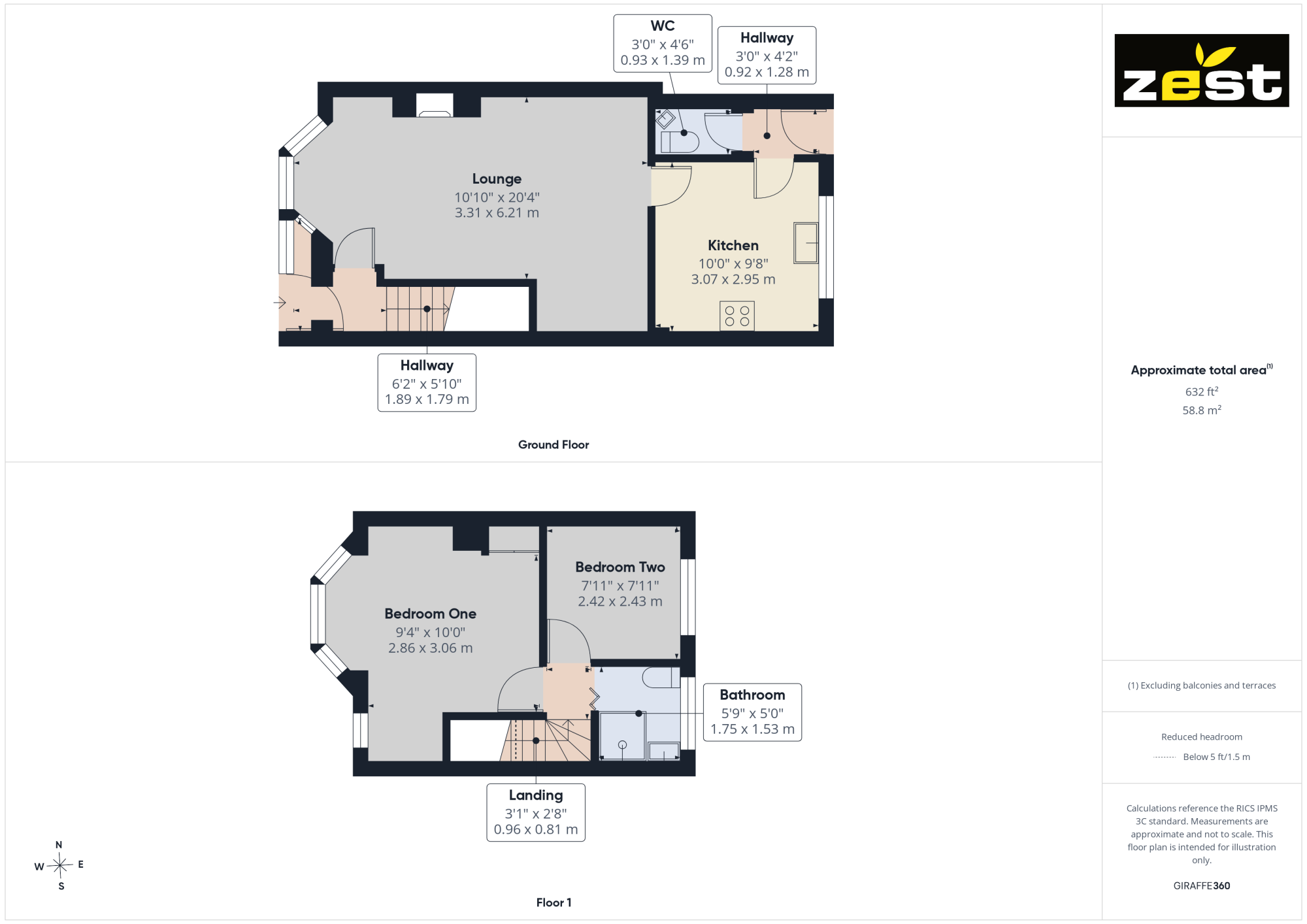 42, Lamorna Avenue, Hull floorplan