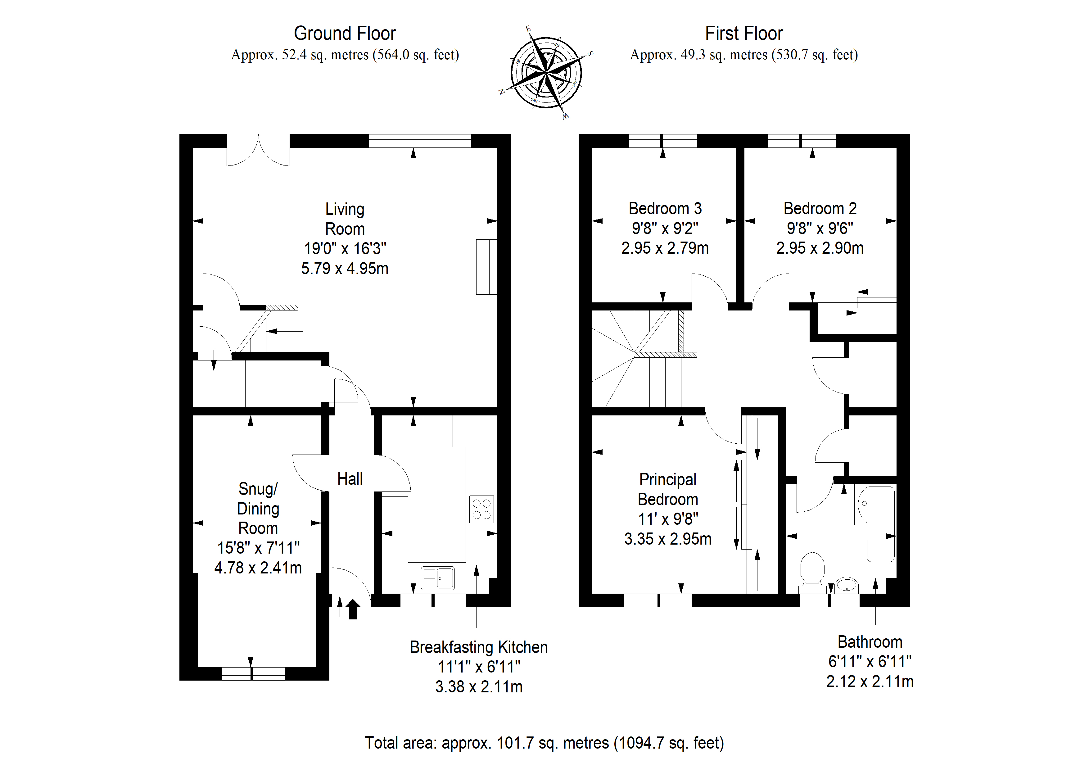 106, Greenend Gardens, Liberton, Edinburgh floorplan