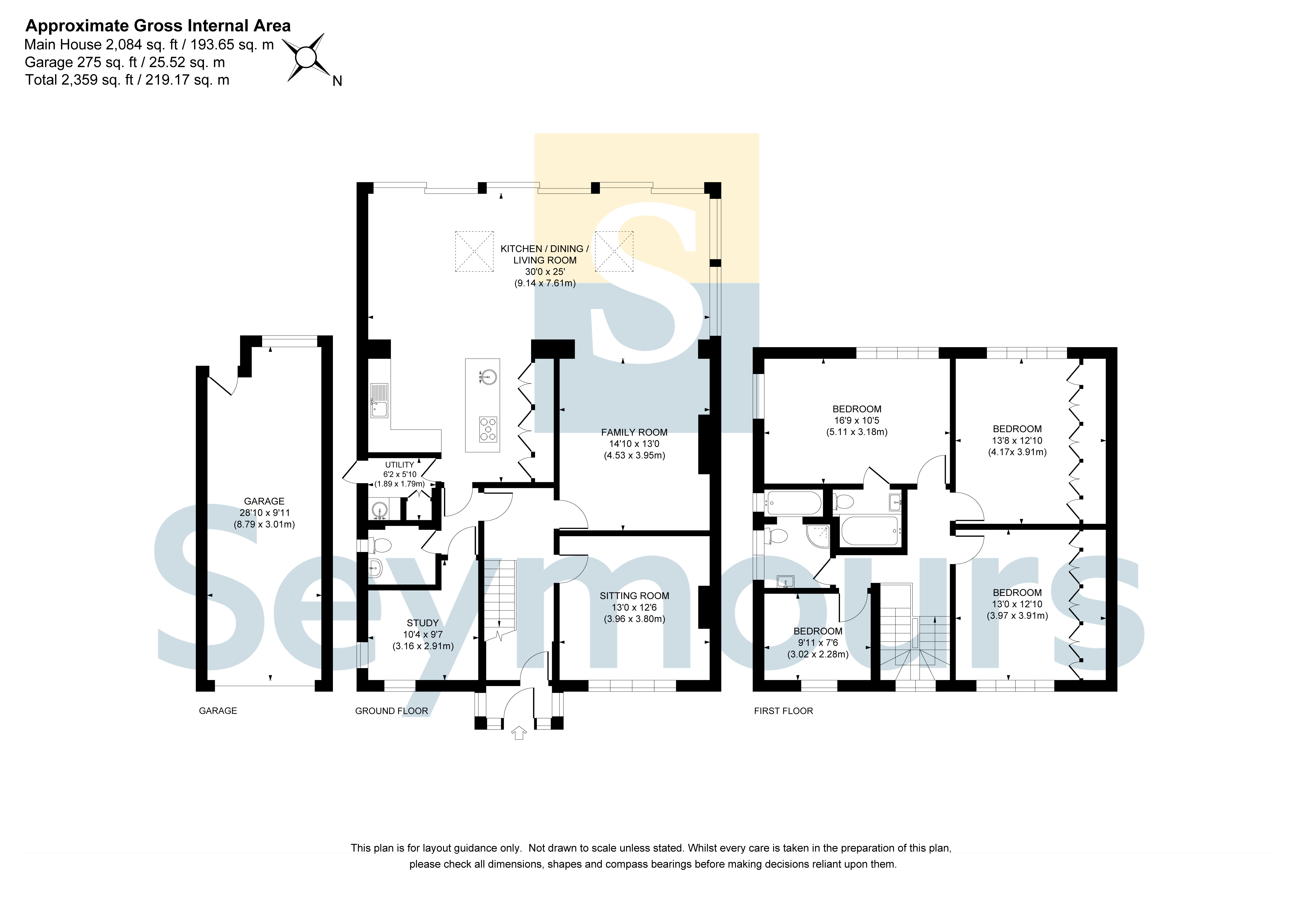 Little Hatchett,, Onslow Crescent, Surrey floorplan