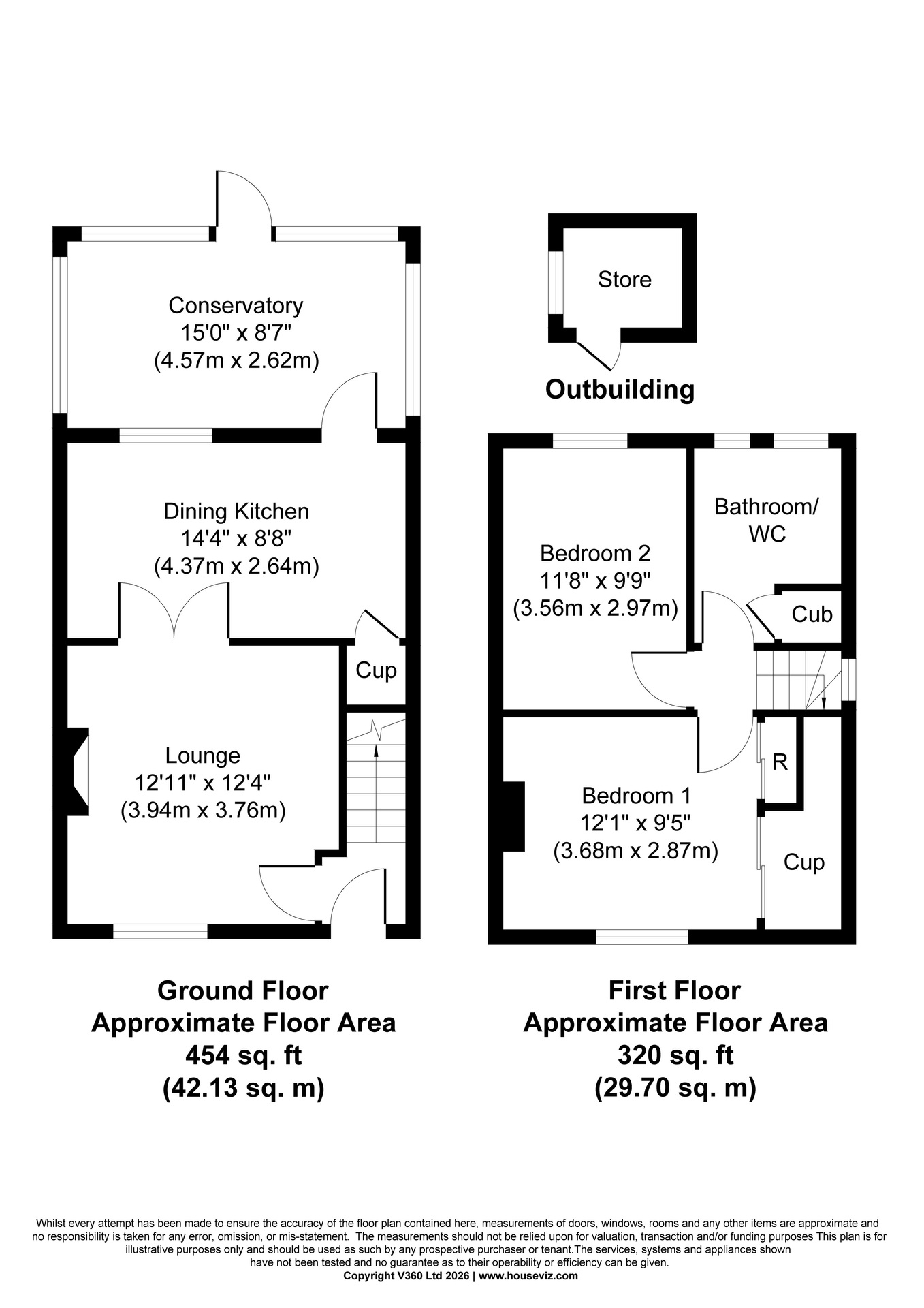 4 Park View, Whitley Bay floorplan