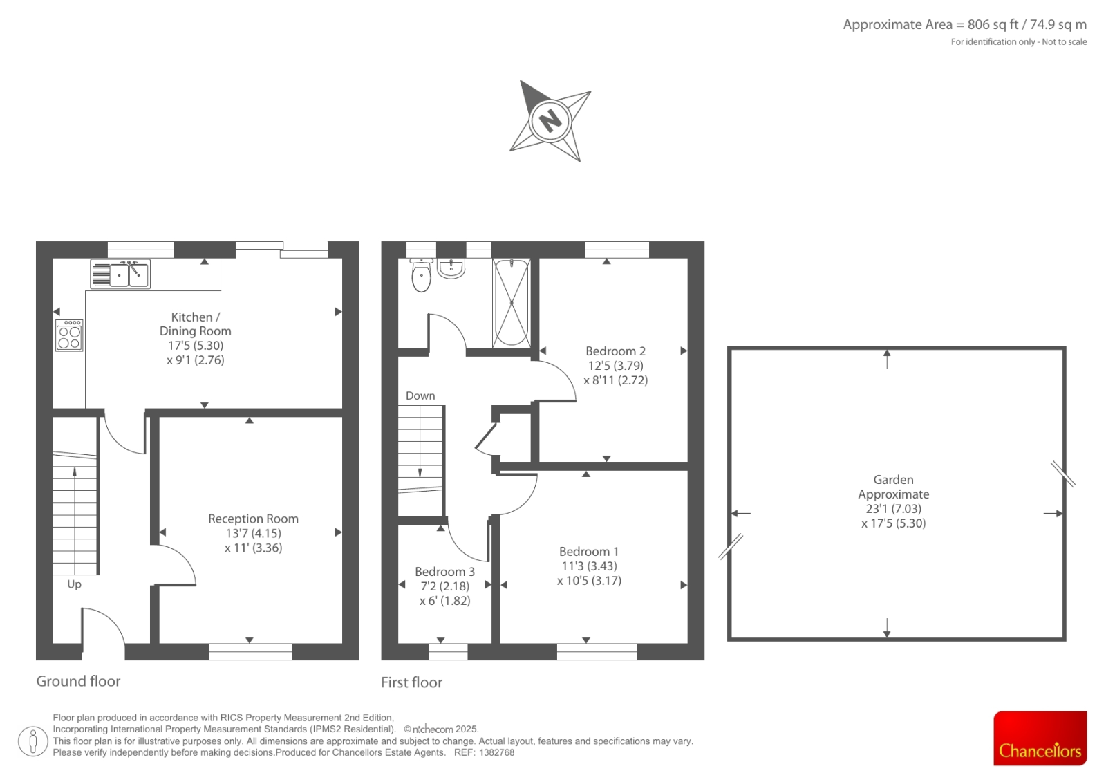 18 GREEN HILL, Green Hill, Oxford floorplan