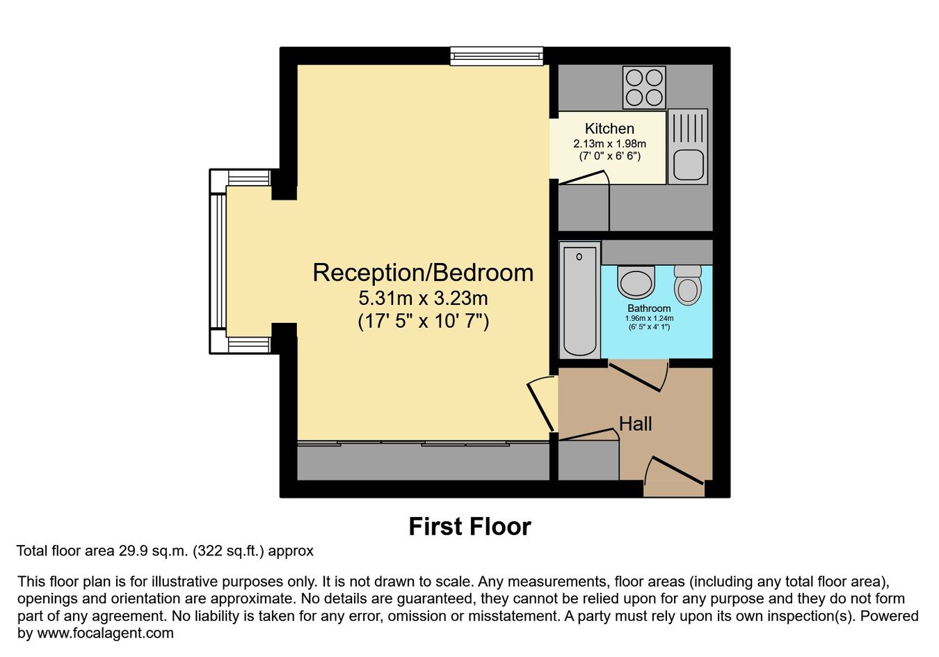 2, Pendragon Walk, London floorplan