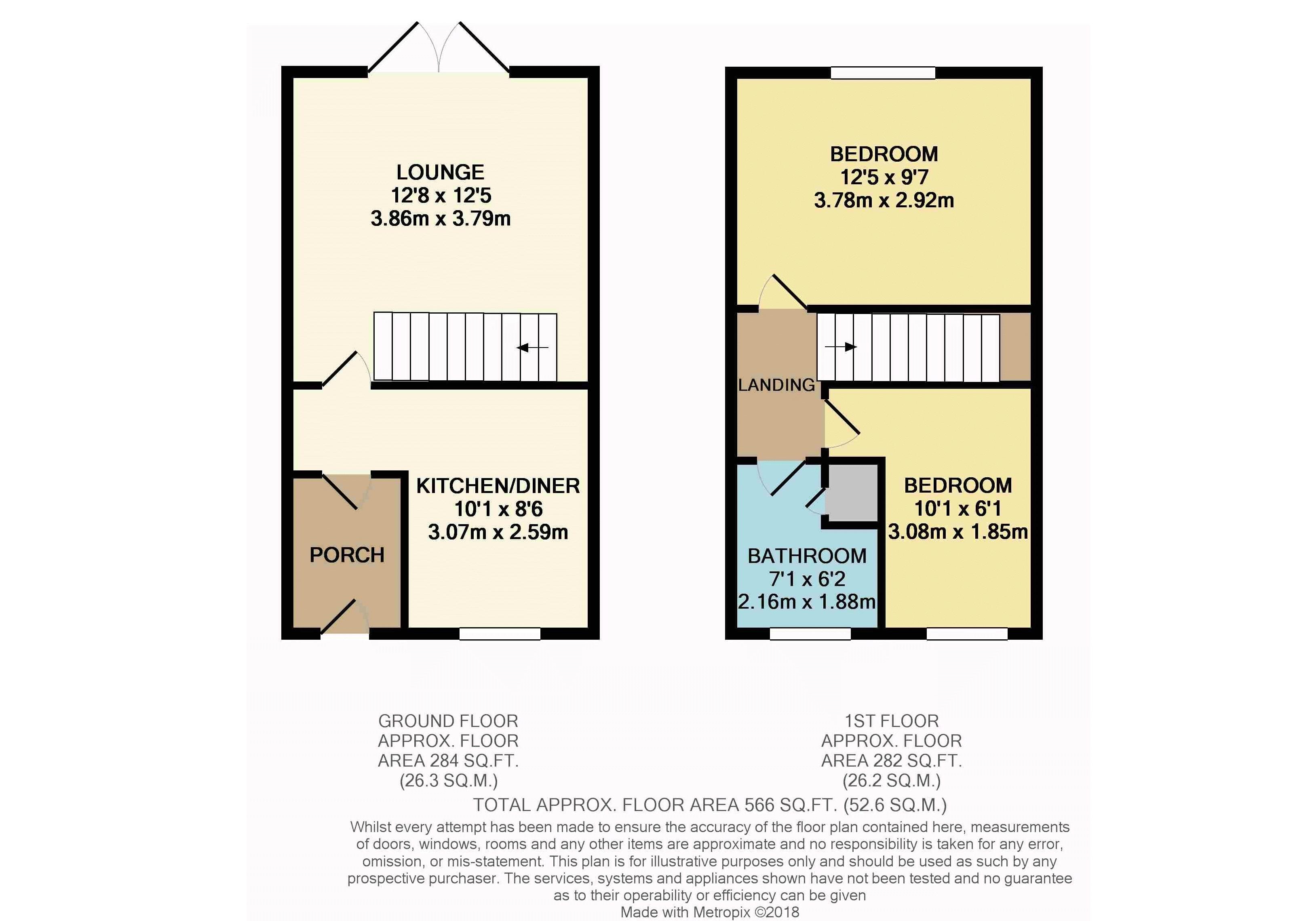 22, Osprey Walk, Luton floorplan