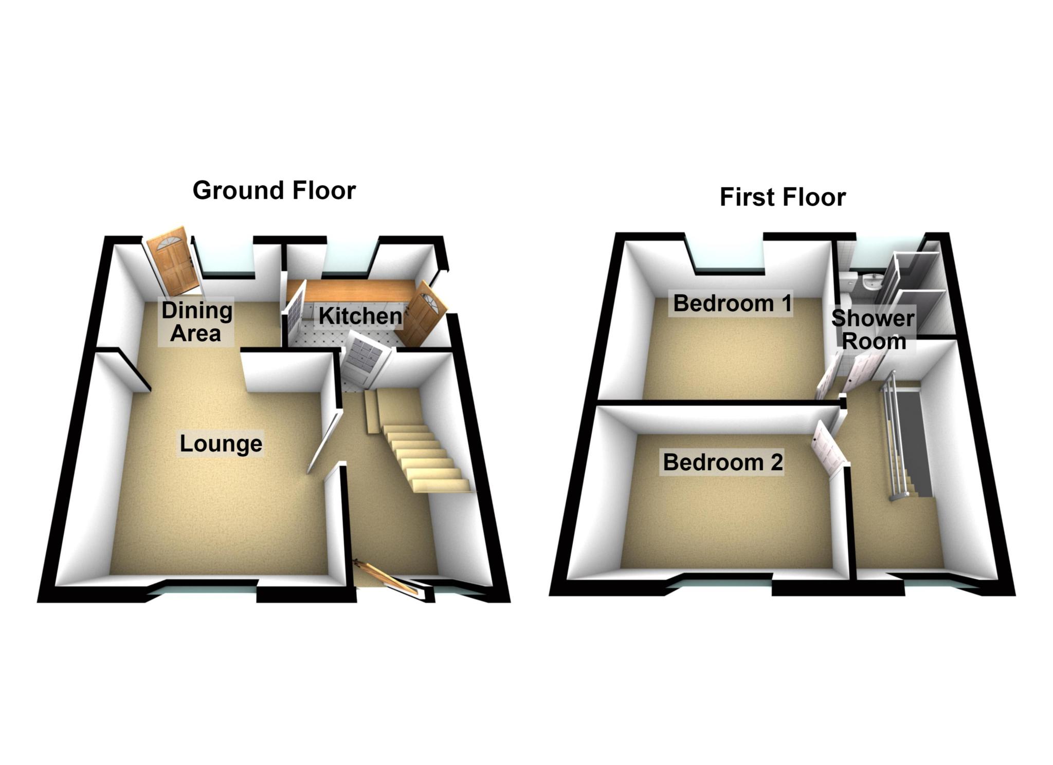 145, Rochdale Road, London floorplan