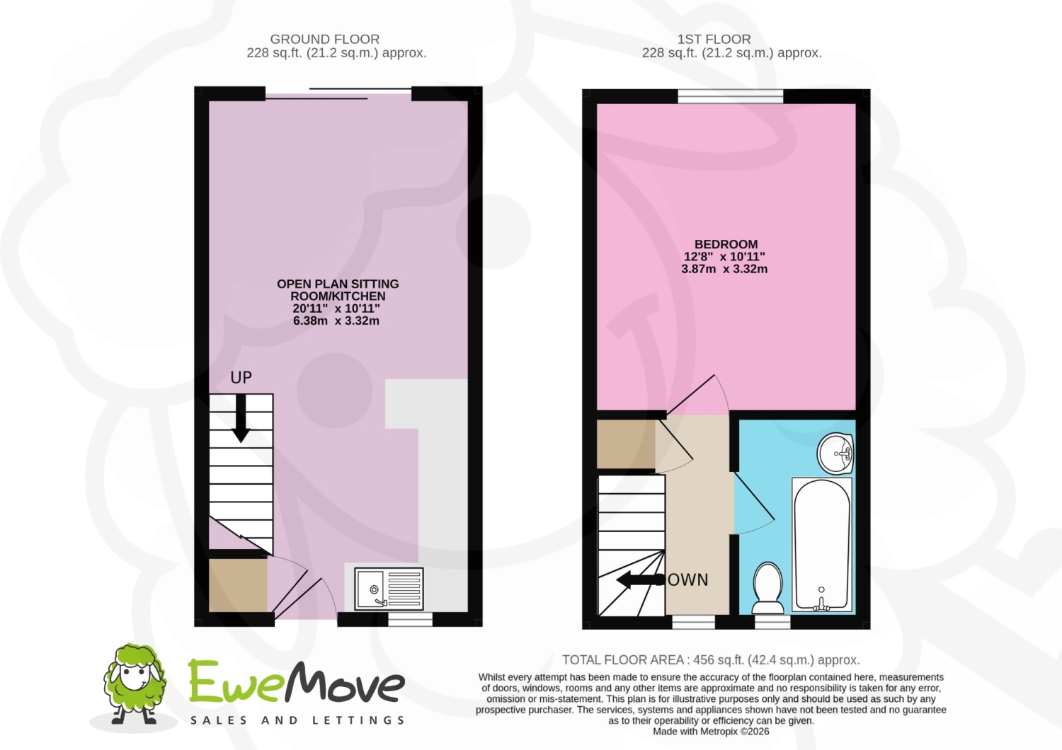 12, Archer Close, Swindon floorplan
