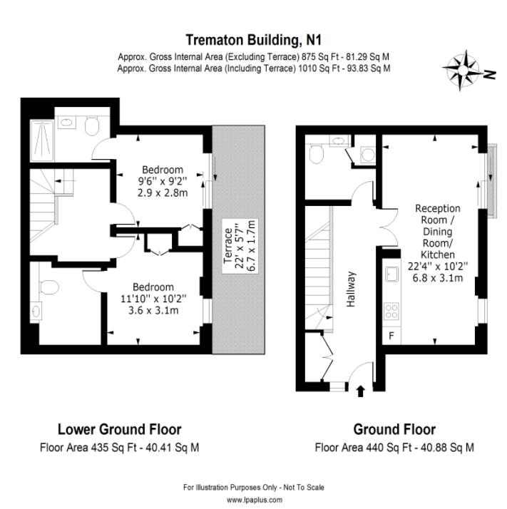 1, Trematon Building, London floorplan