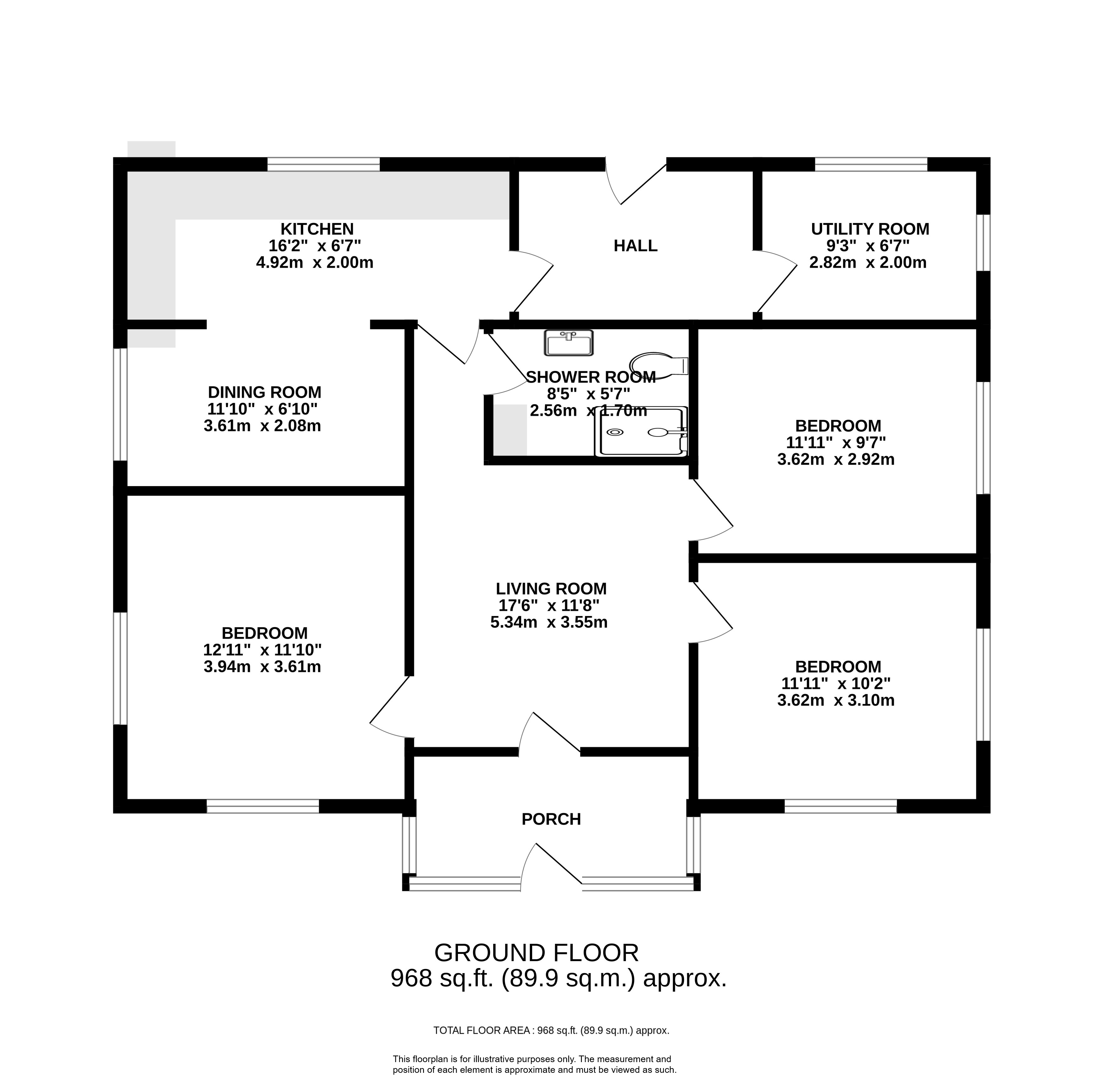 111, Codicote Road, Codicote floorplan