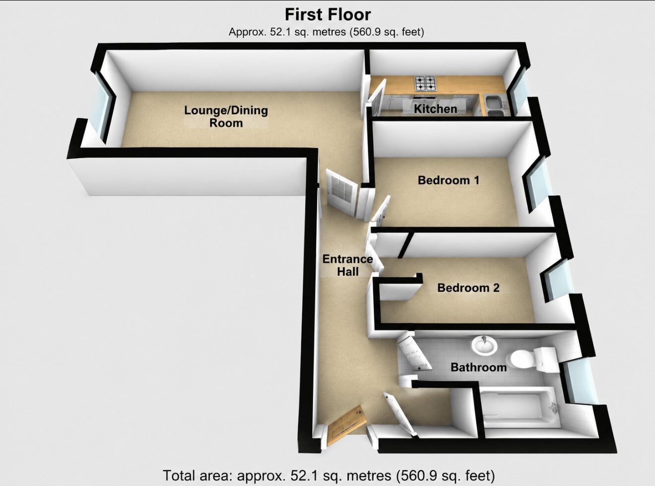 Fleet Way, Peterborough floorplan