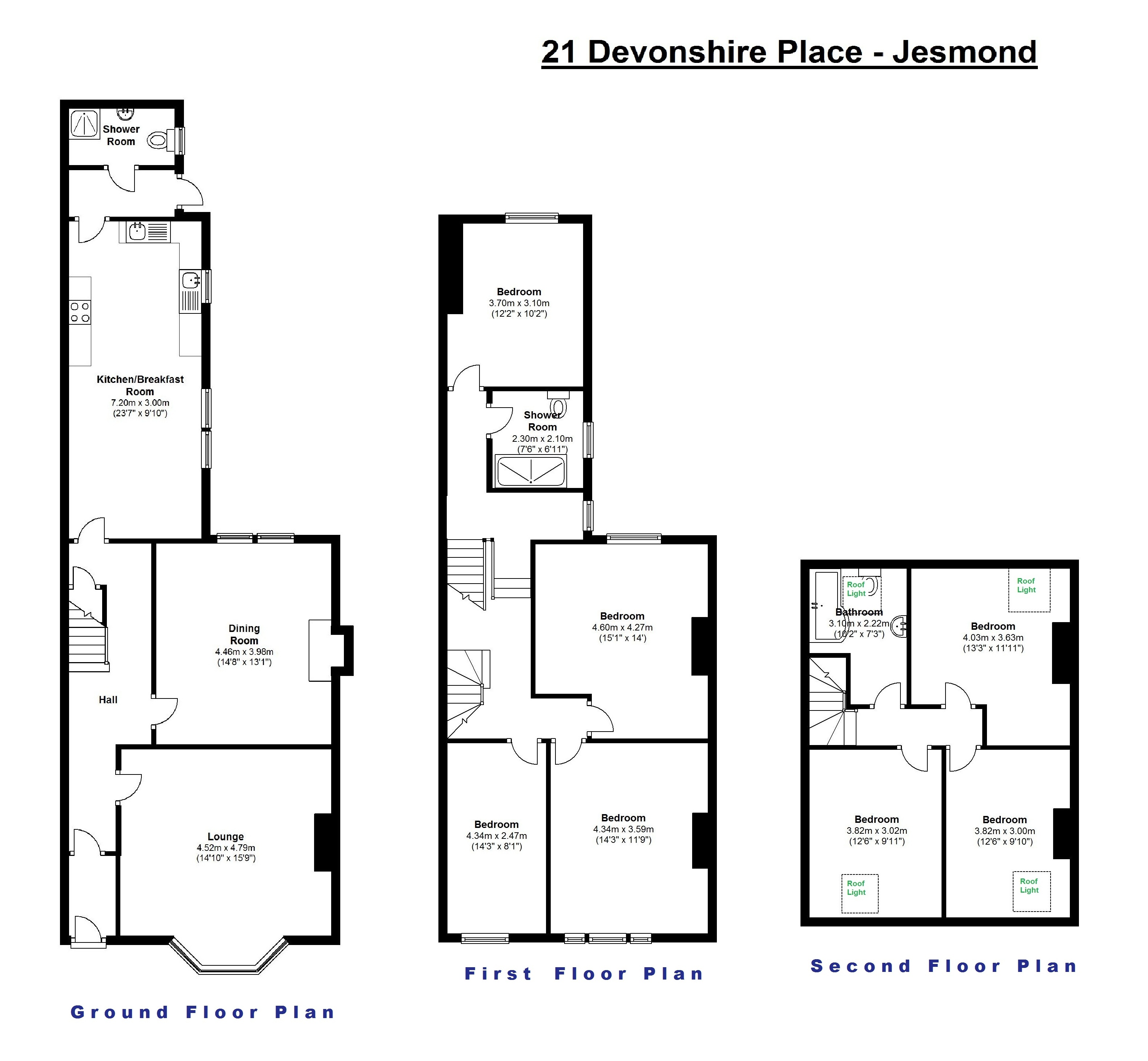Devonshire Place, Newcastle Upon Tyne floorplan