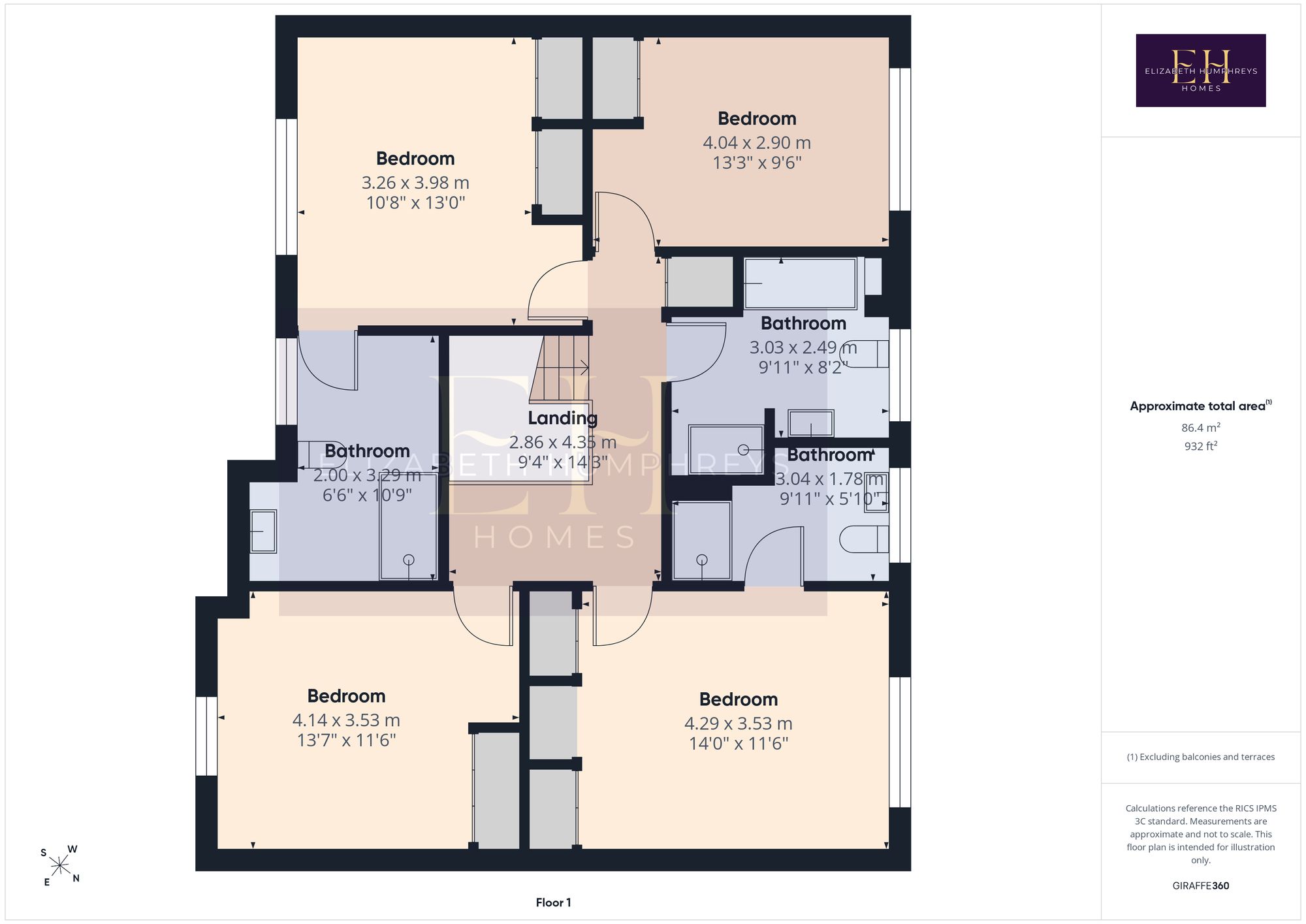 1 Springfield Meadow, Alnwick floorplan
