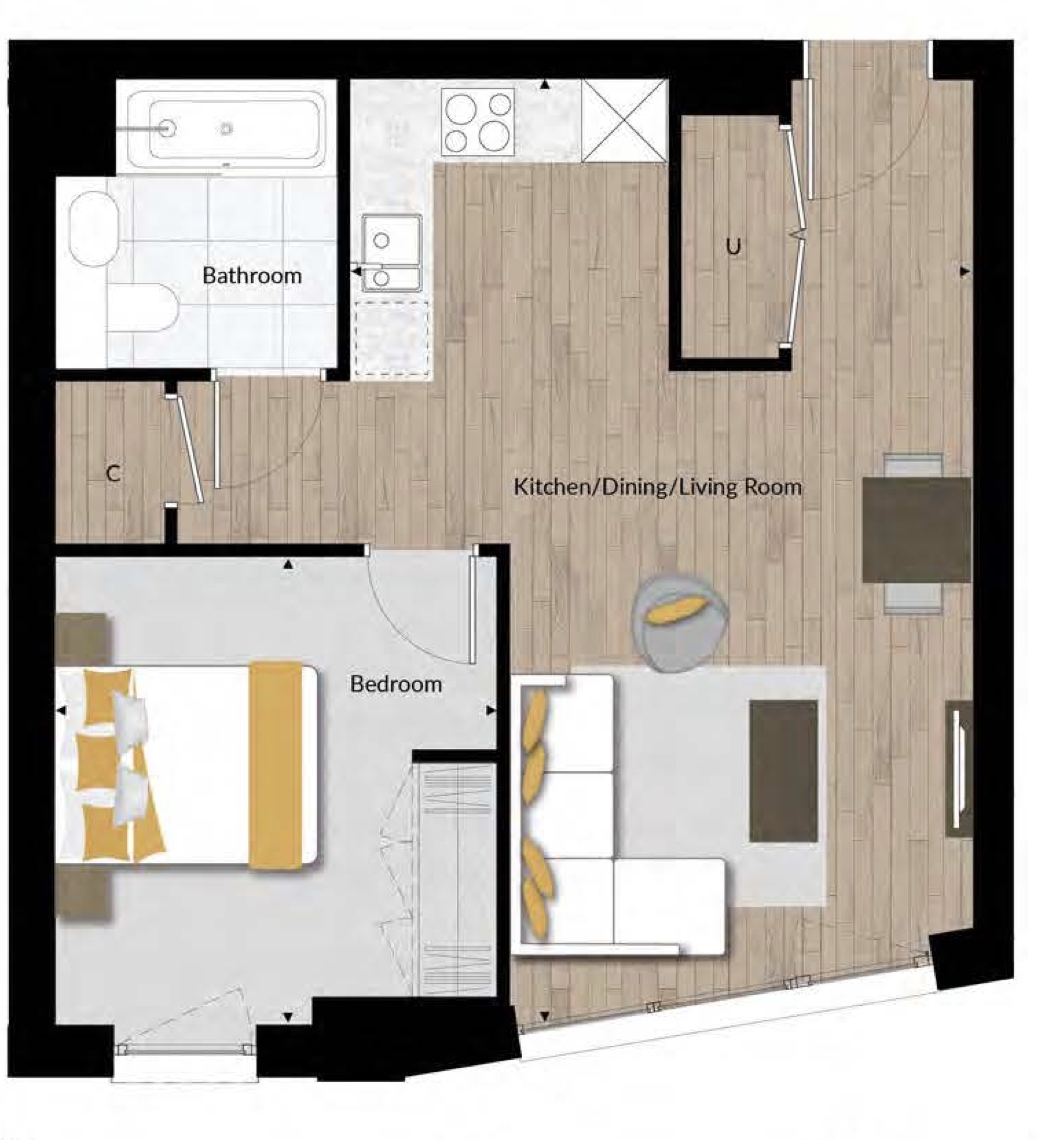 B3.9.05 The Art House, Bermondsey Place, London floorplan
