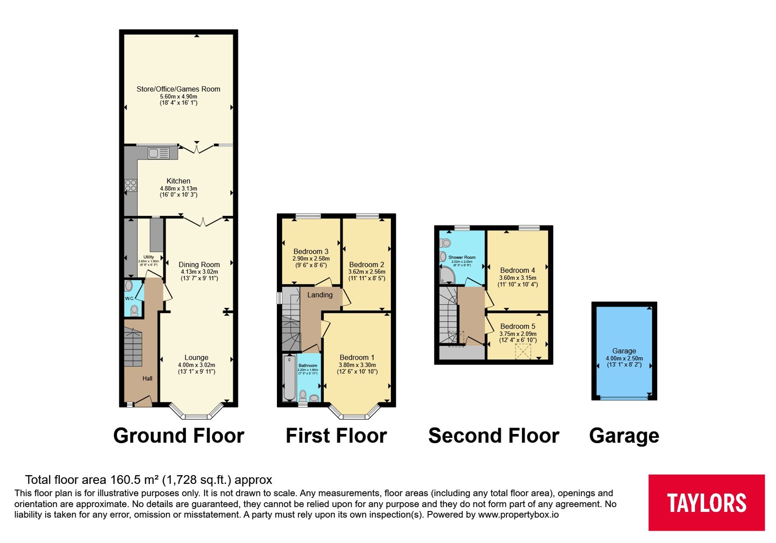 33, Chester Avenue, Bedfordshire floorplan