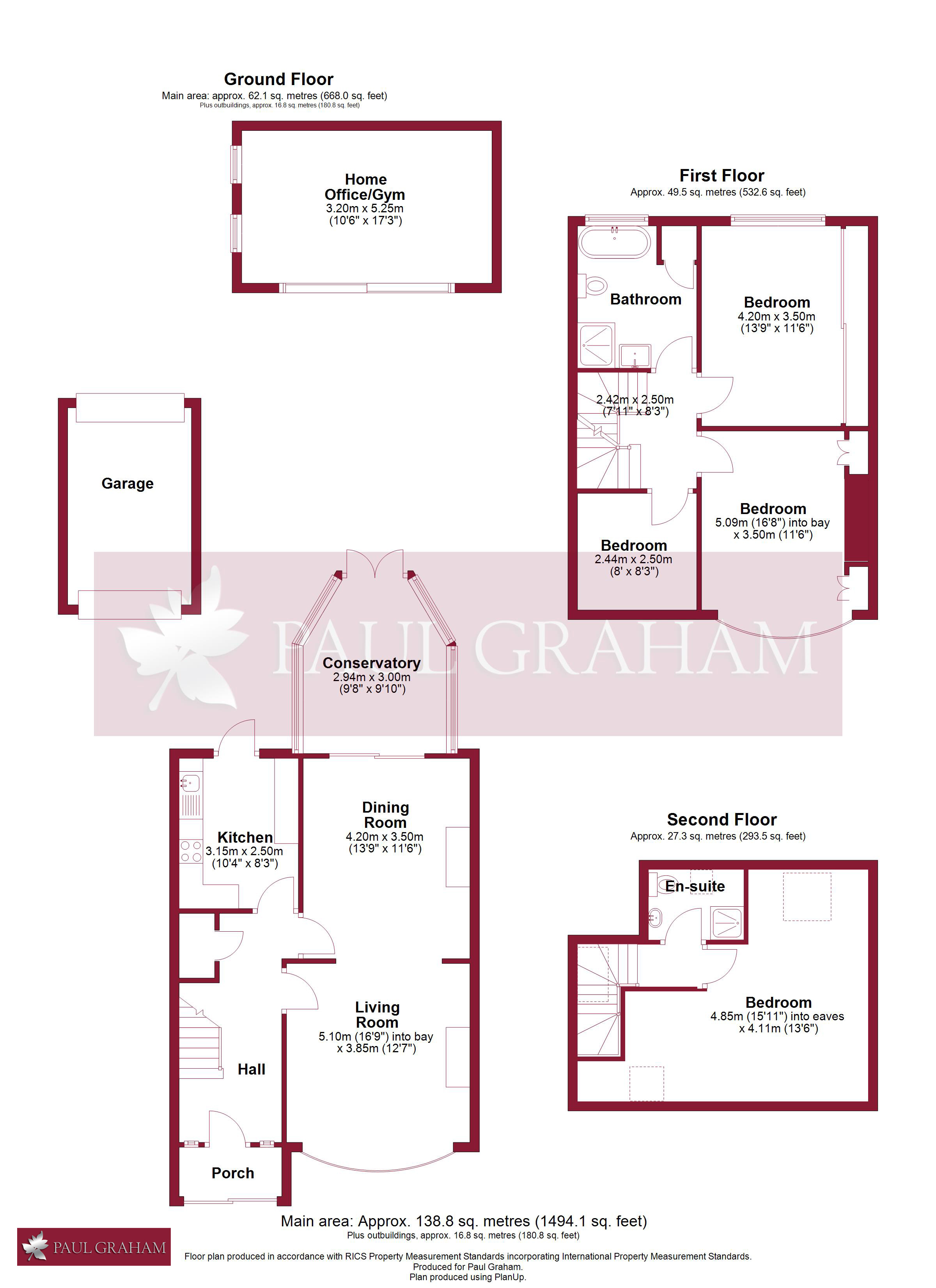 110, Demesne Road, Wallington floorplan
