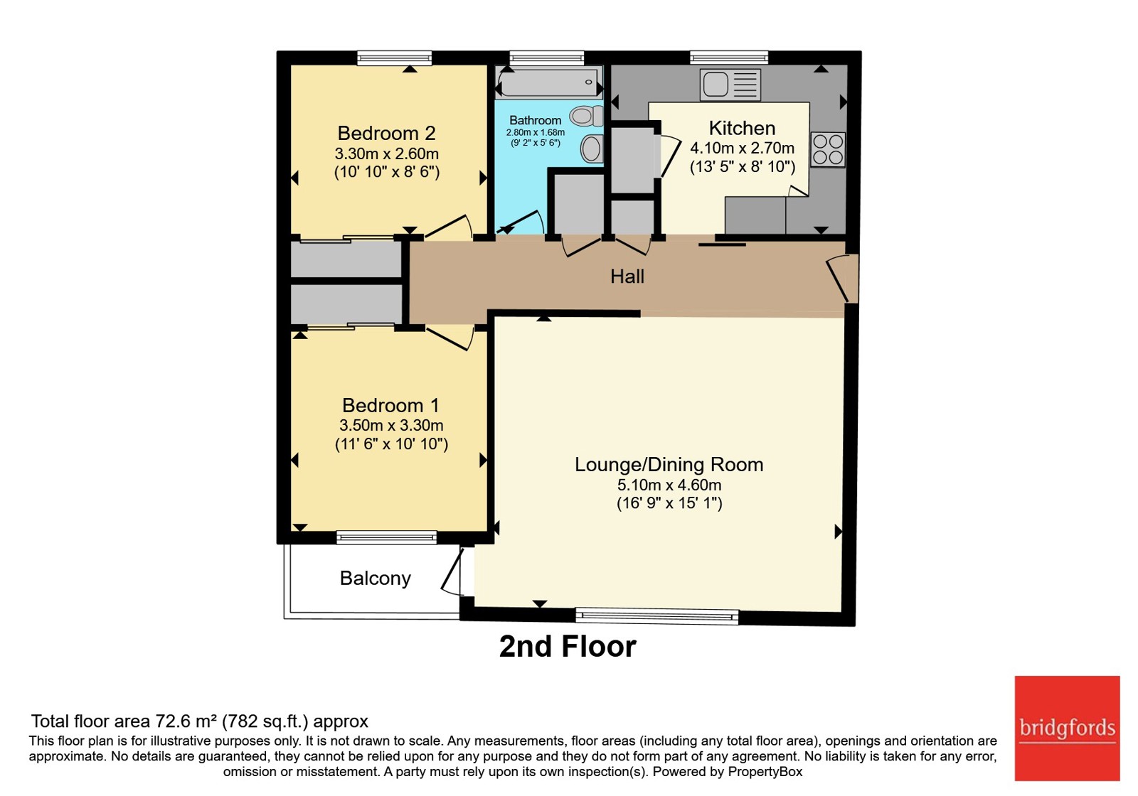 Ashstead Road, Greater Manchester floorplan
