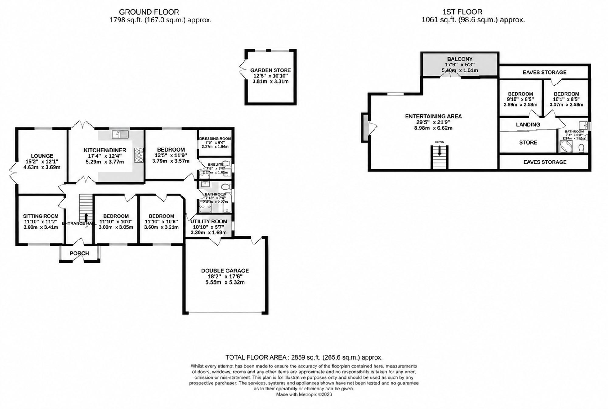 Archview Radley Lane, Warrington floorplan