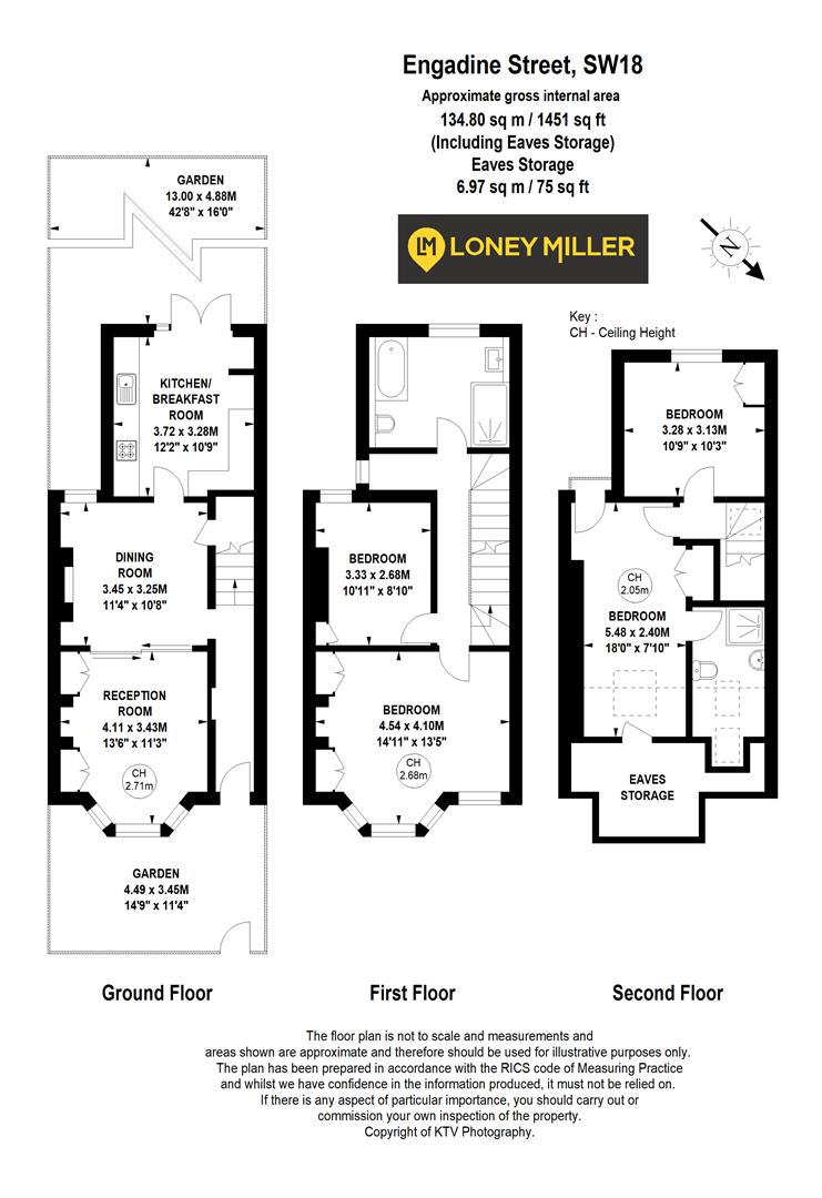 87, Engadine Street, London floorplan