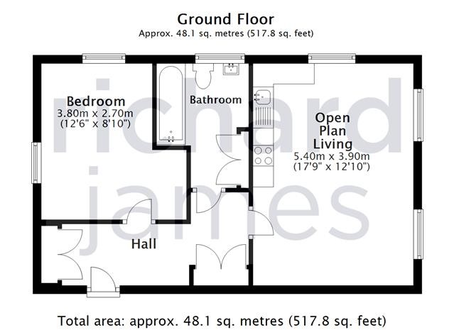 2, Heron House, Old Town floorplan