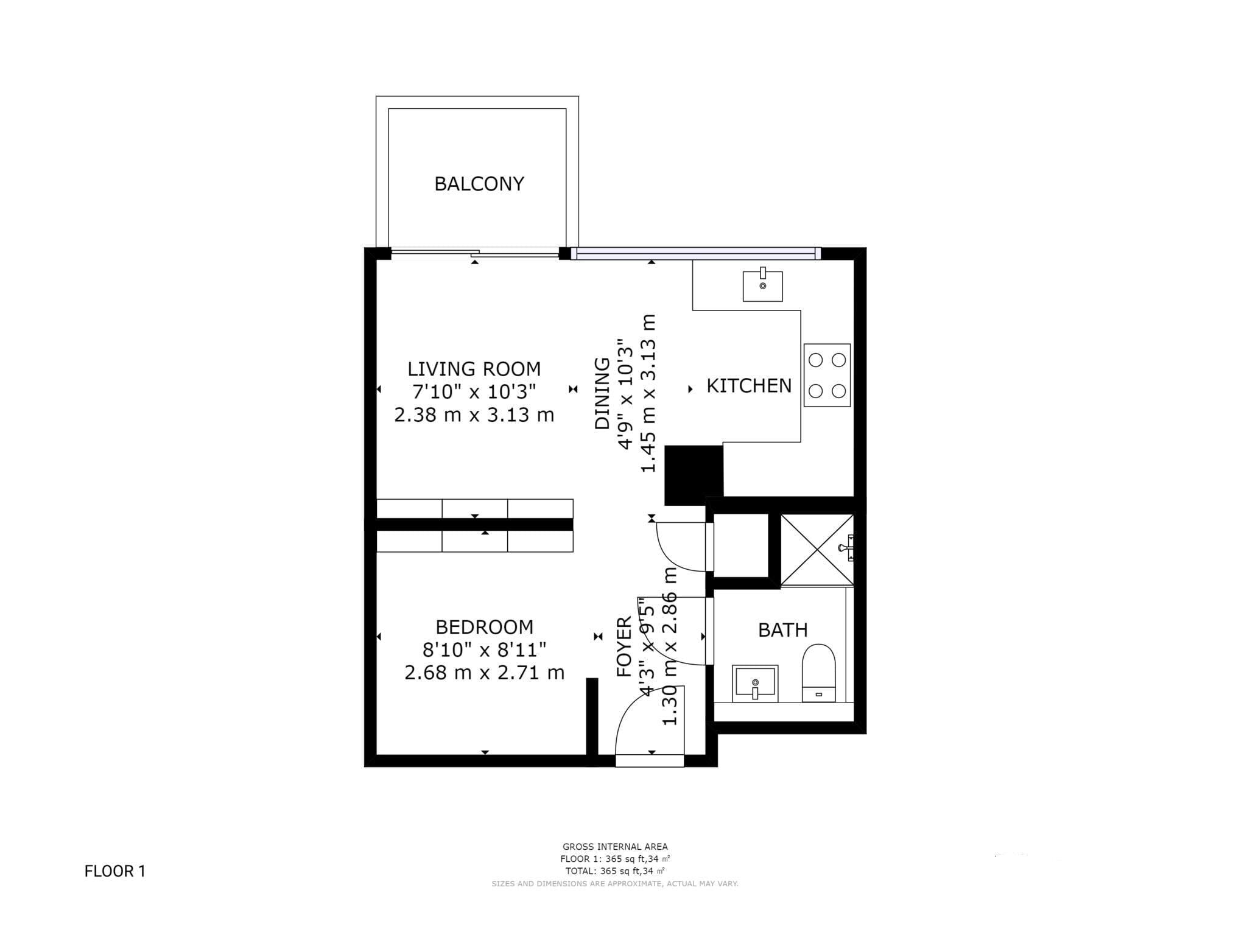 Highgate Hill, London floorplan