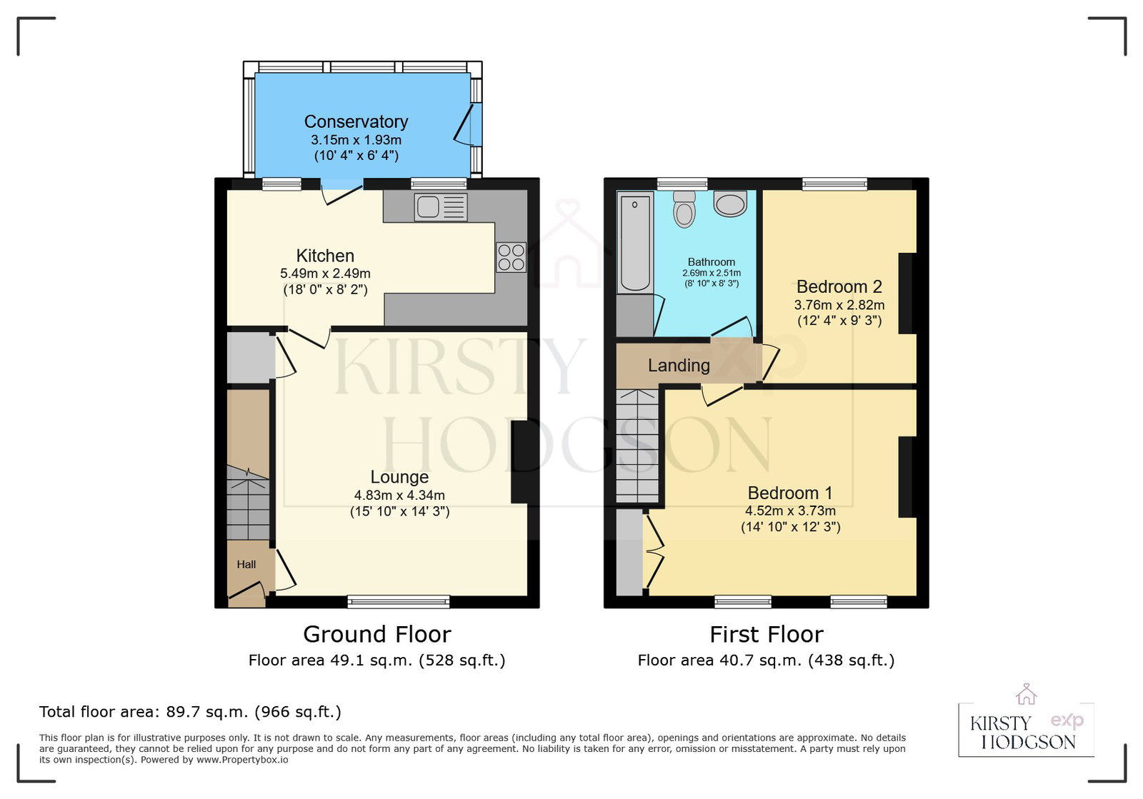 13, Algernon Terrace, Wylam floorplan