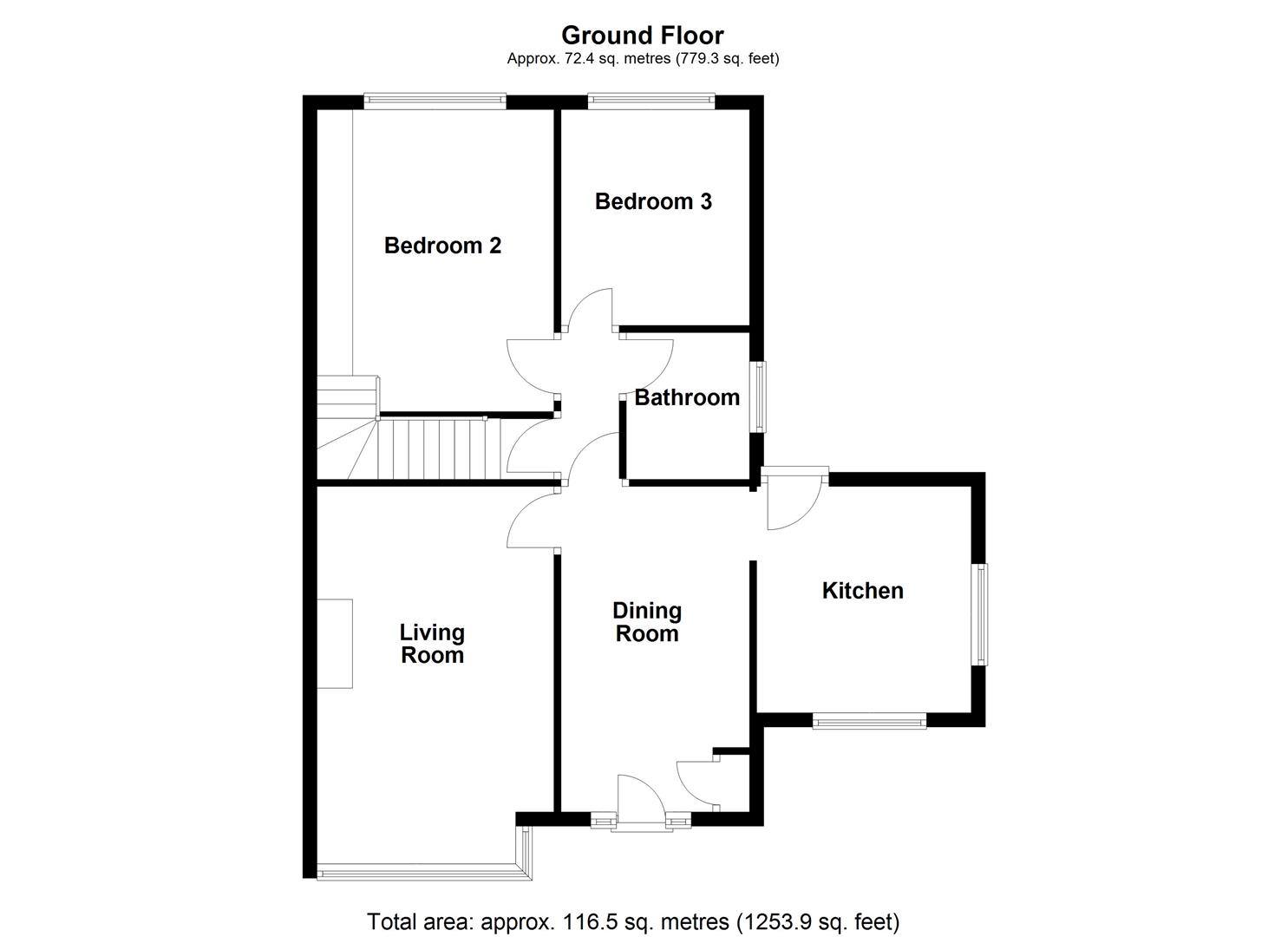 8, Orchard Drive, Pontefract floorplan