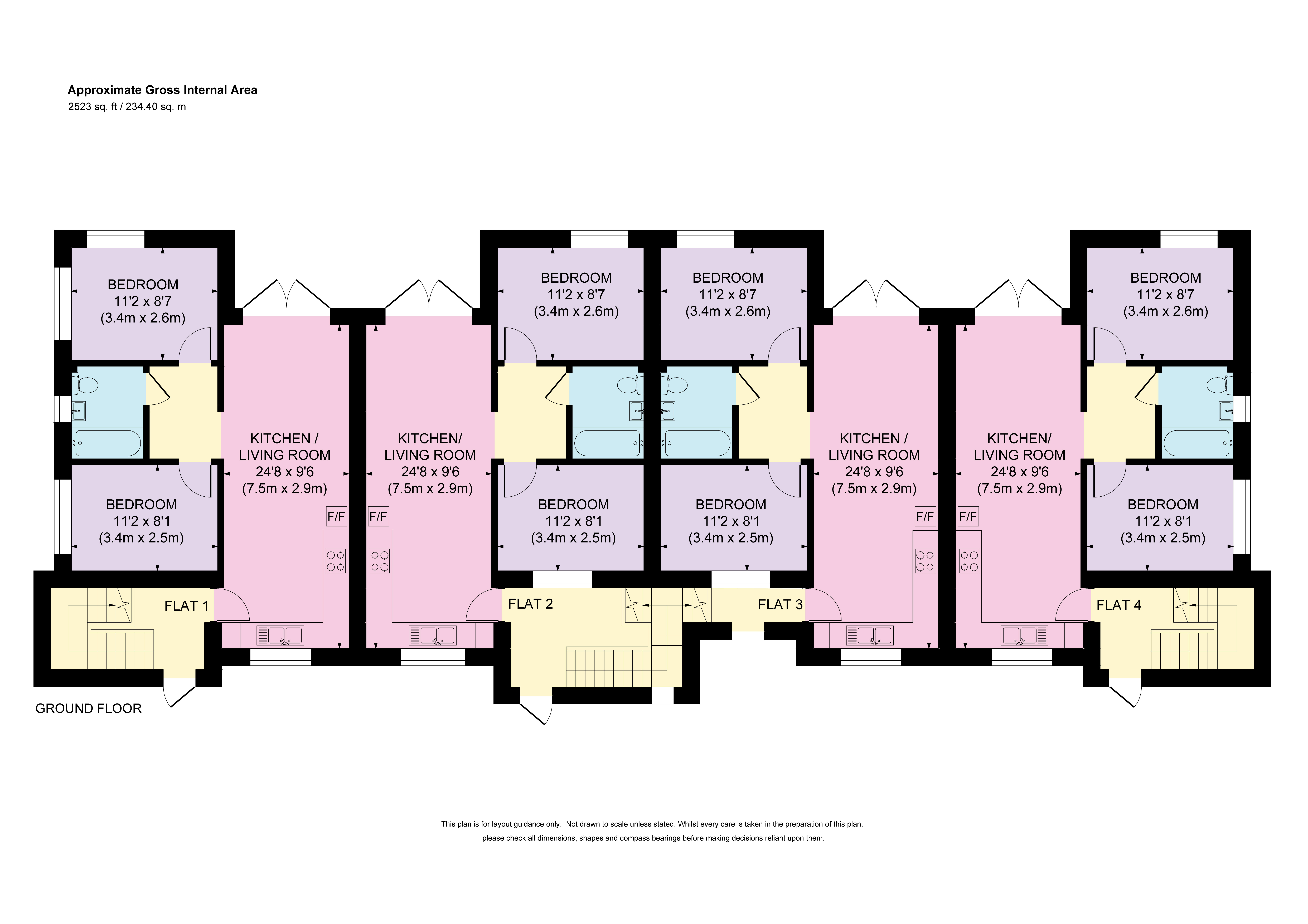 48, Madrid Road, Surrey floorplan