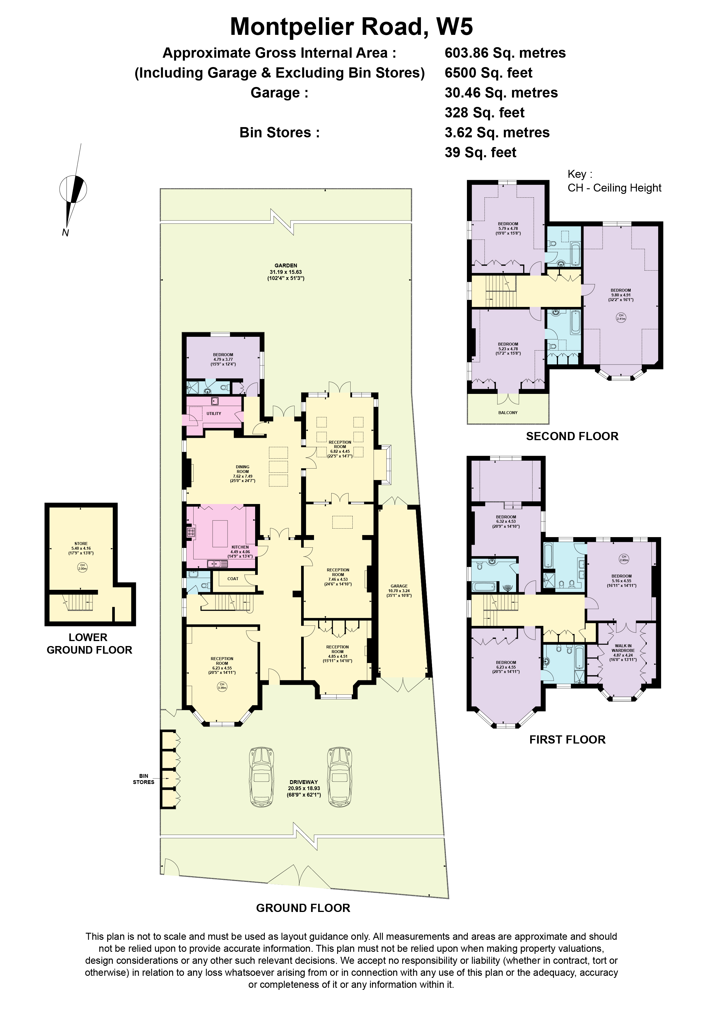 15, Montpelier Road, London floorplan