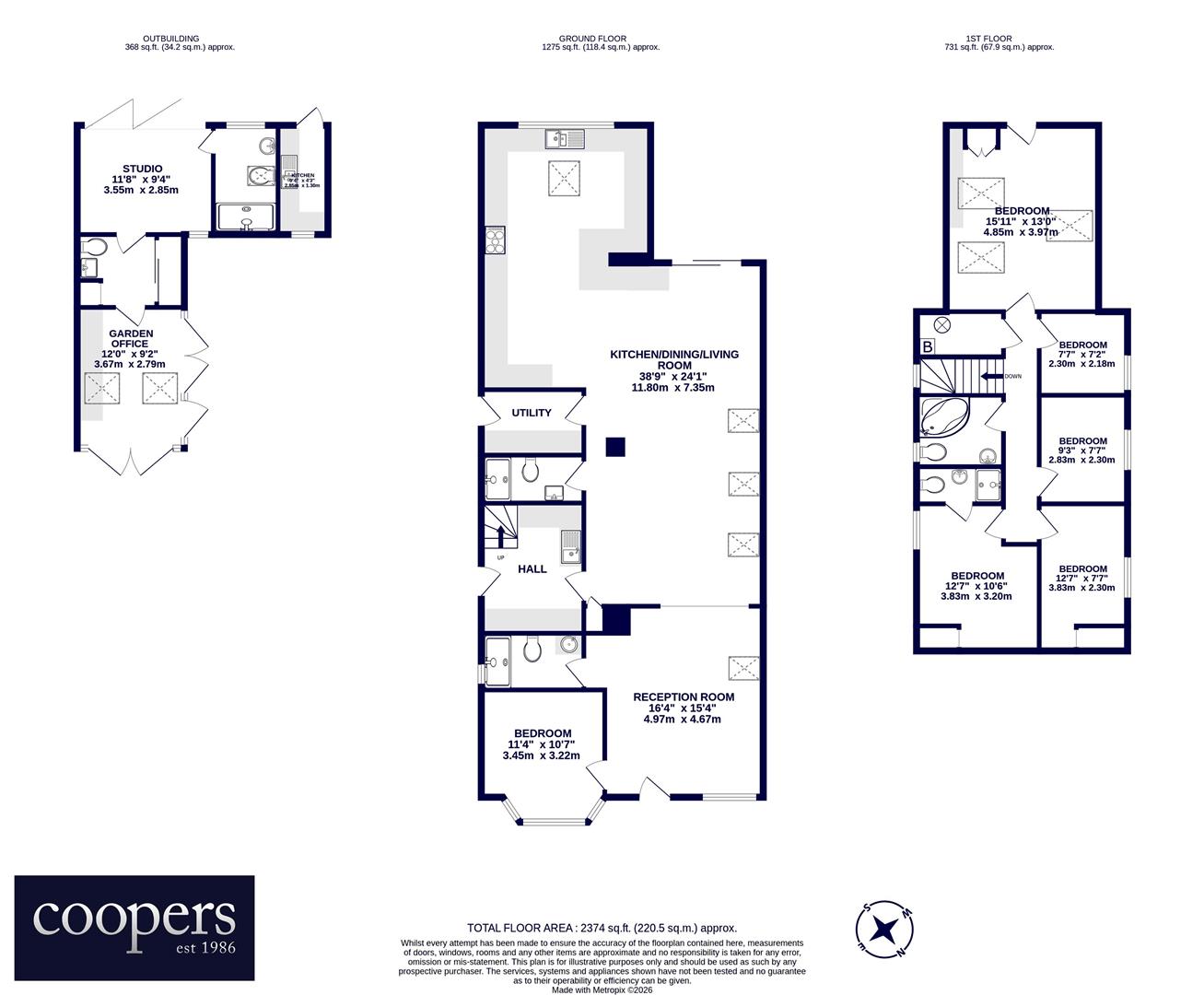 144, Harlington Road, Hillingdon floorplan