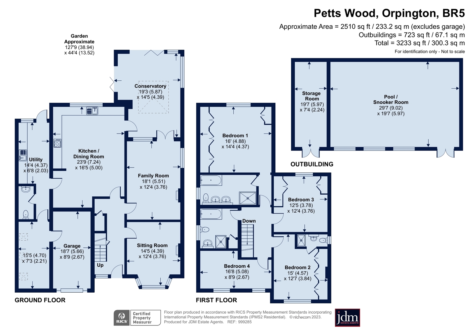 62, Sutherland Avenue, Orpington floorplan