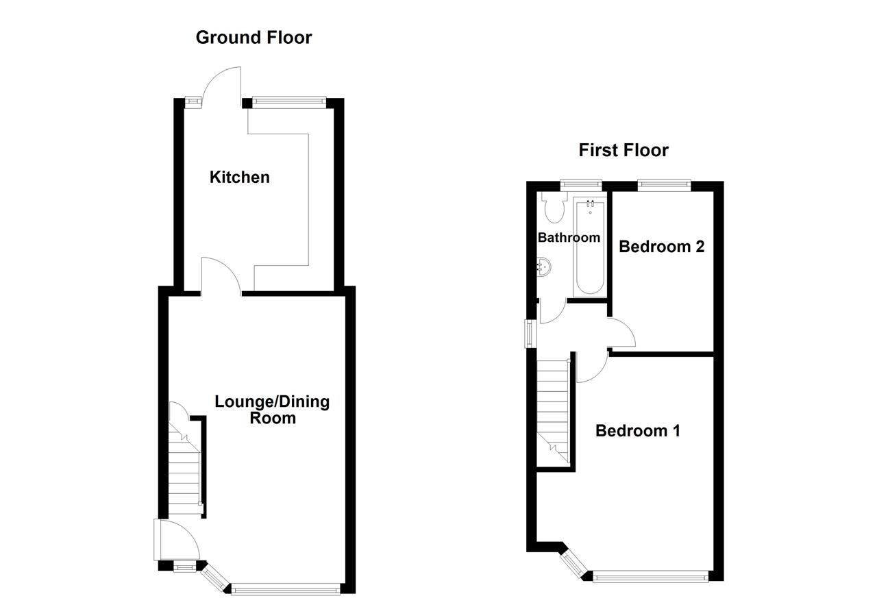 53, Uxbridge Road, Feltham floorplan