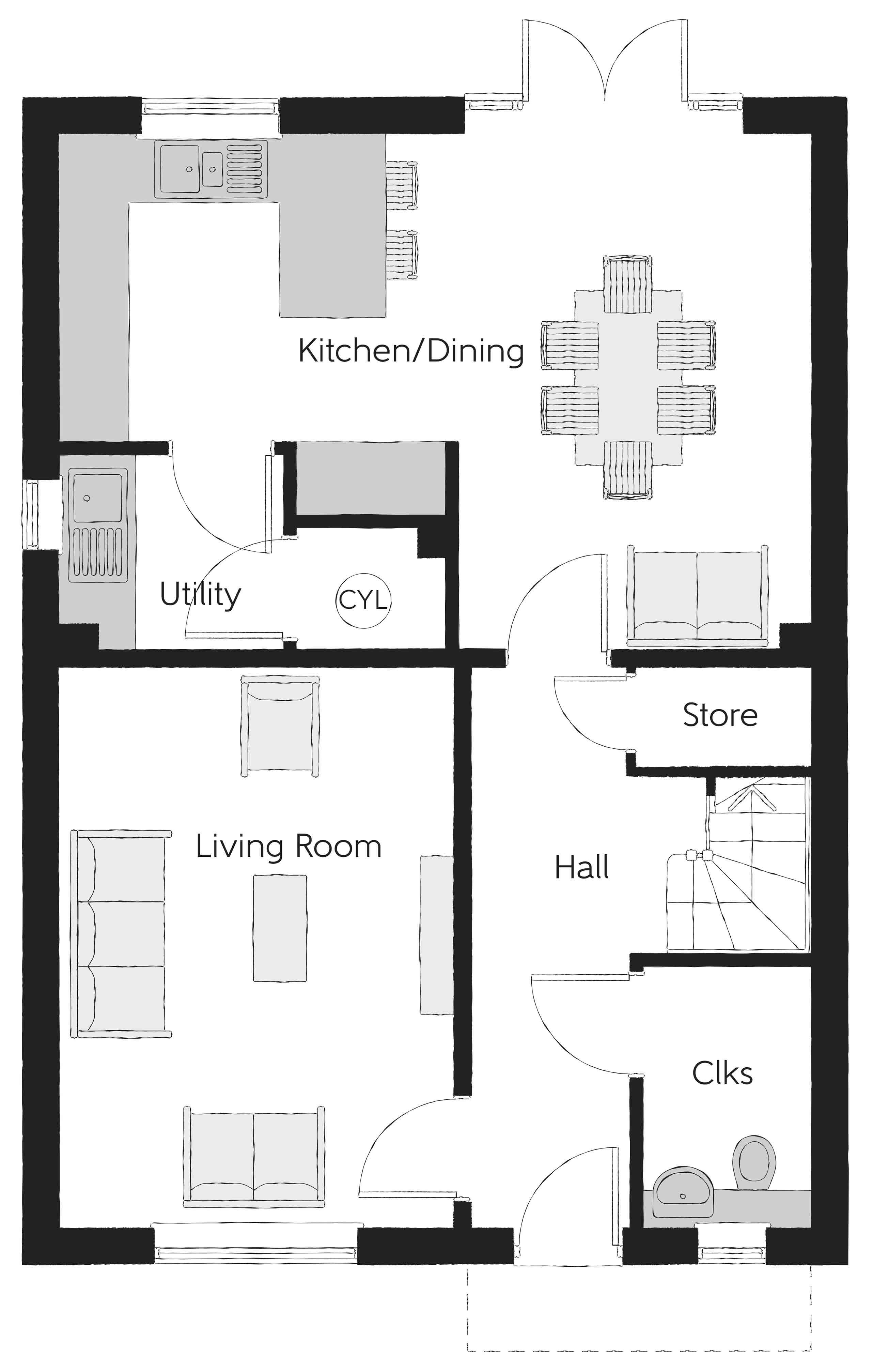 302, Stillwell Road, Cribbs Causeway, Almondsbury, Bristol floorplan