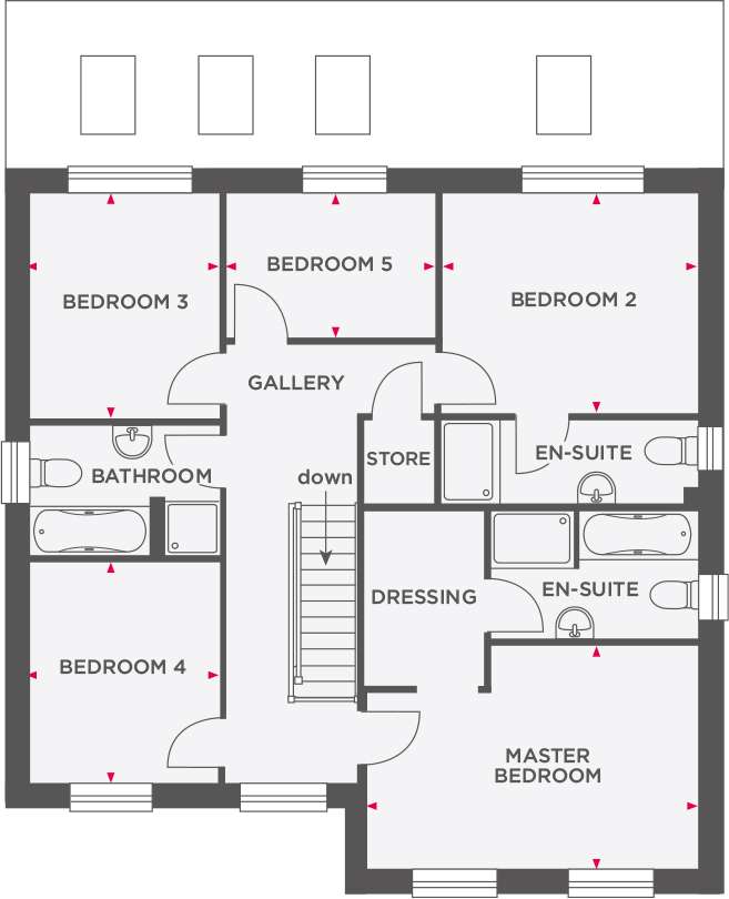 51, Mucklestone Road, Loggerheads, Market Drayton floorplan