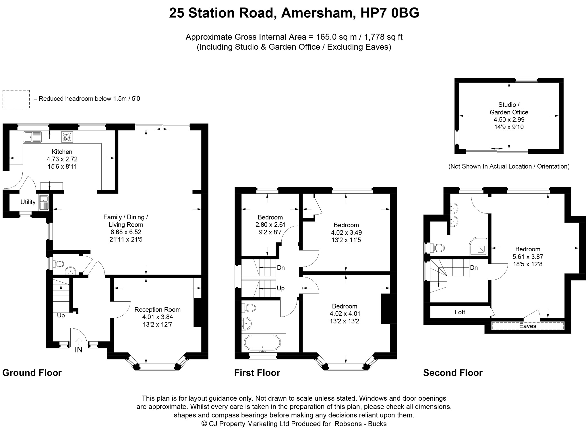 25 Station Road, Amersham floorplan