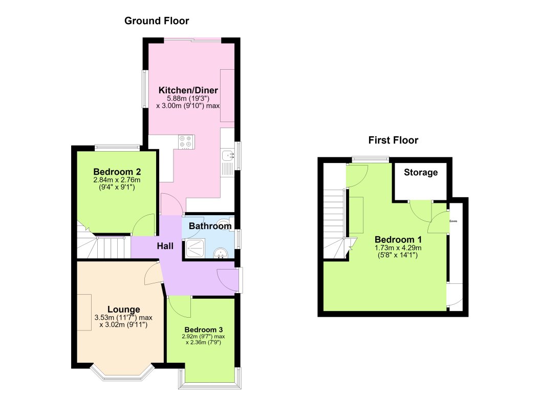 Malcolm Drive, Northampton floorplan