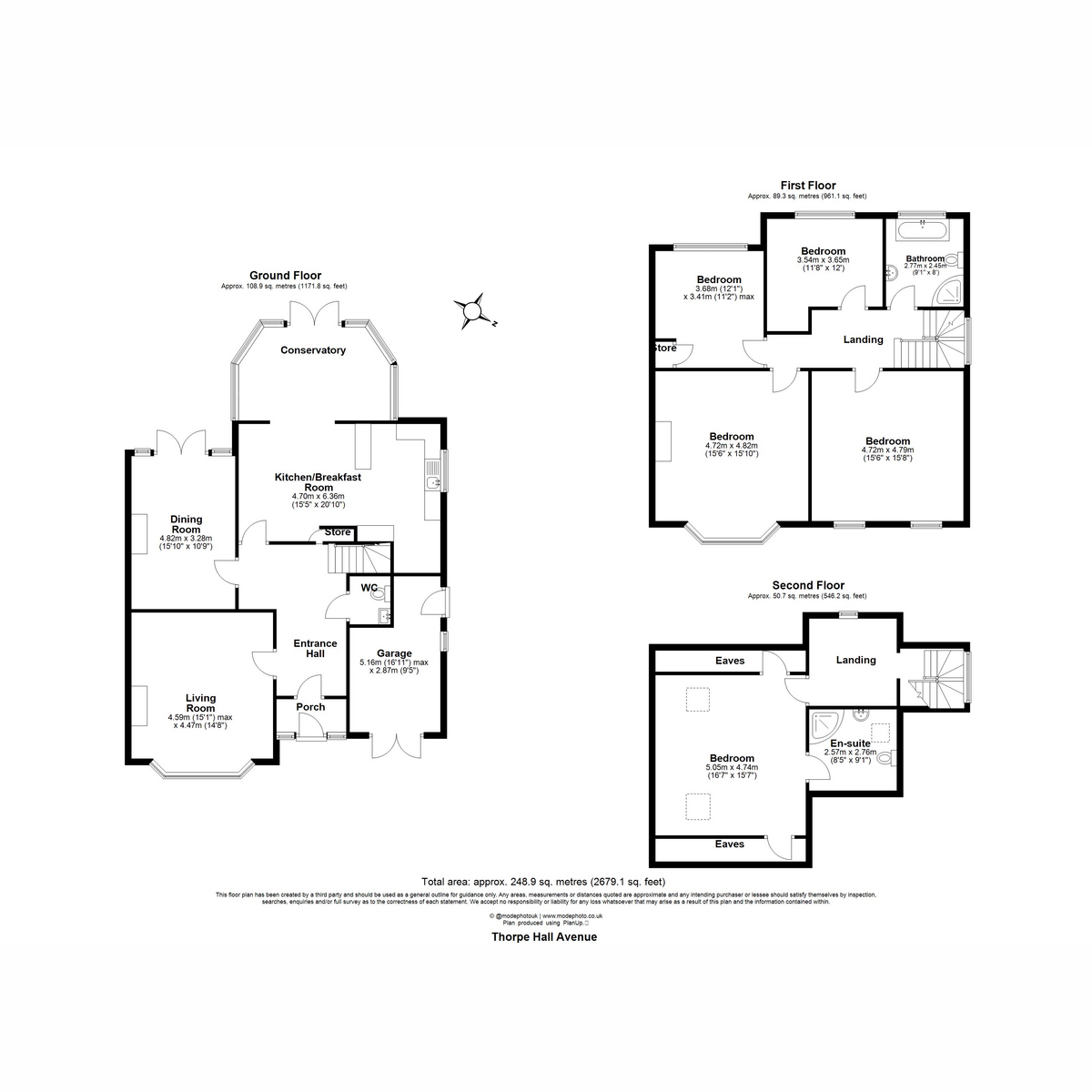 224, Thorpe Hall Avenue, Southend-on-sea floorplan