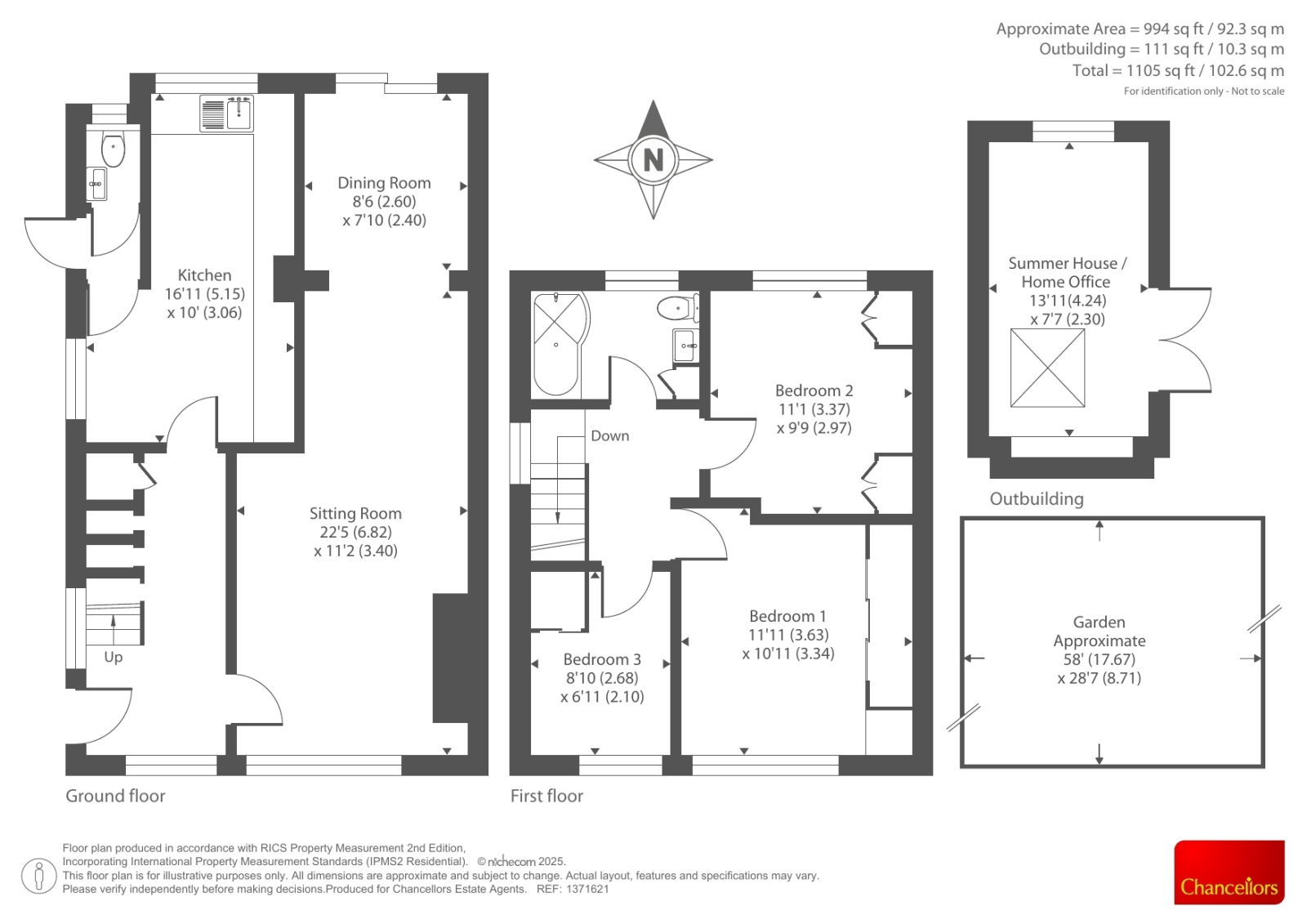 48, Greenway, Chesham floorplan