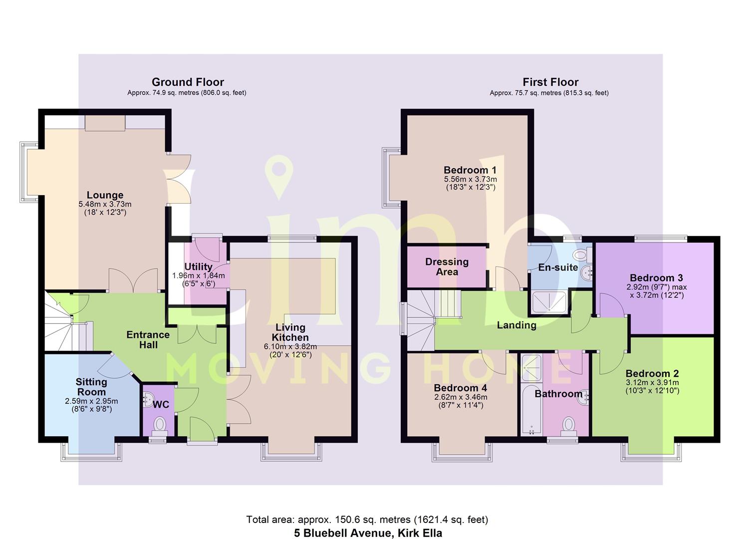 5, Bluebell Avenue, Kirk Ella floorplan