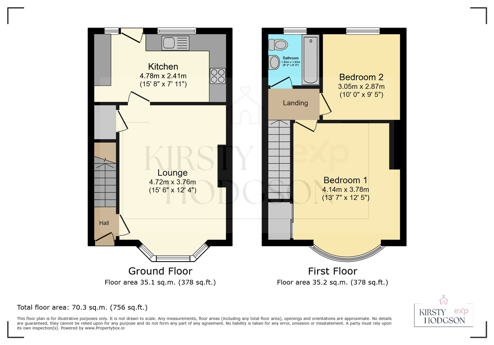 3, Windsor Terrace, Ryton floorplan