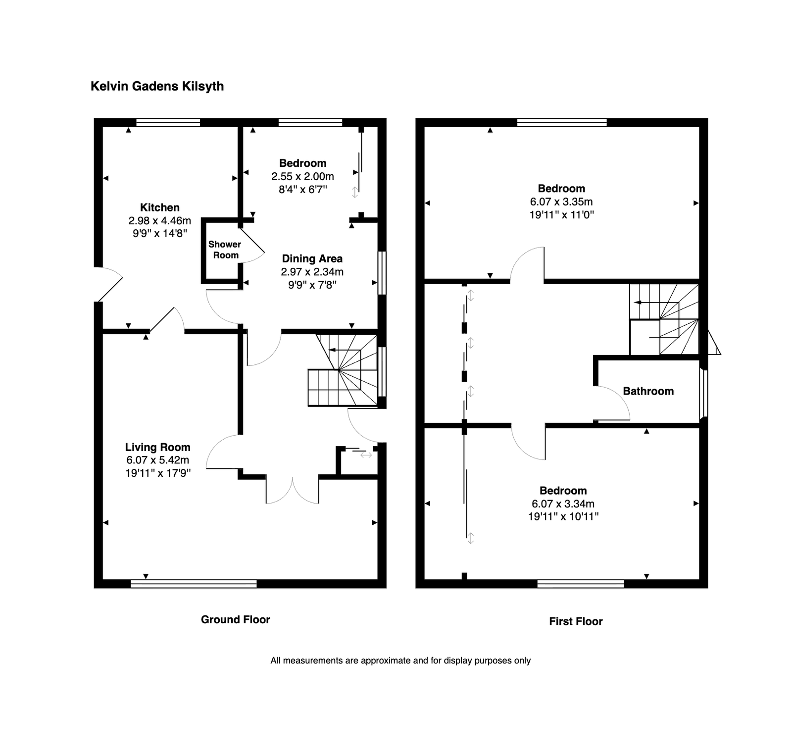 18, Kelvin Gardens, Glasgow floorplan