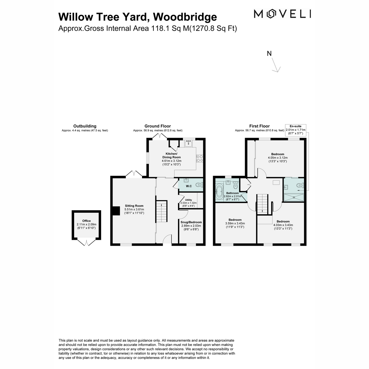 4 Willow Tree Yard, Shop Street, Woodbridge floorplan