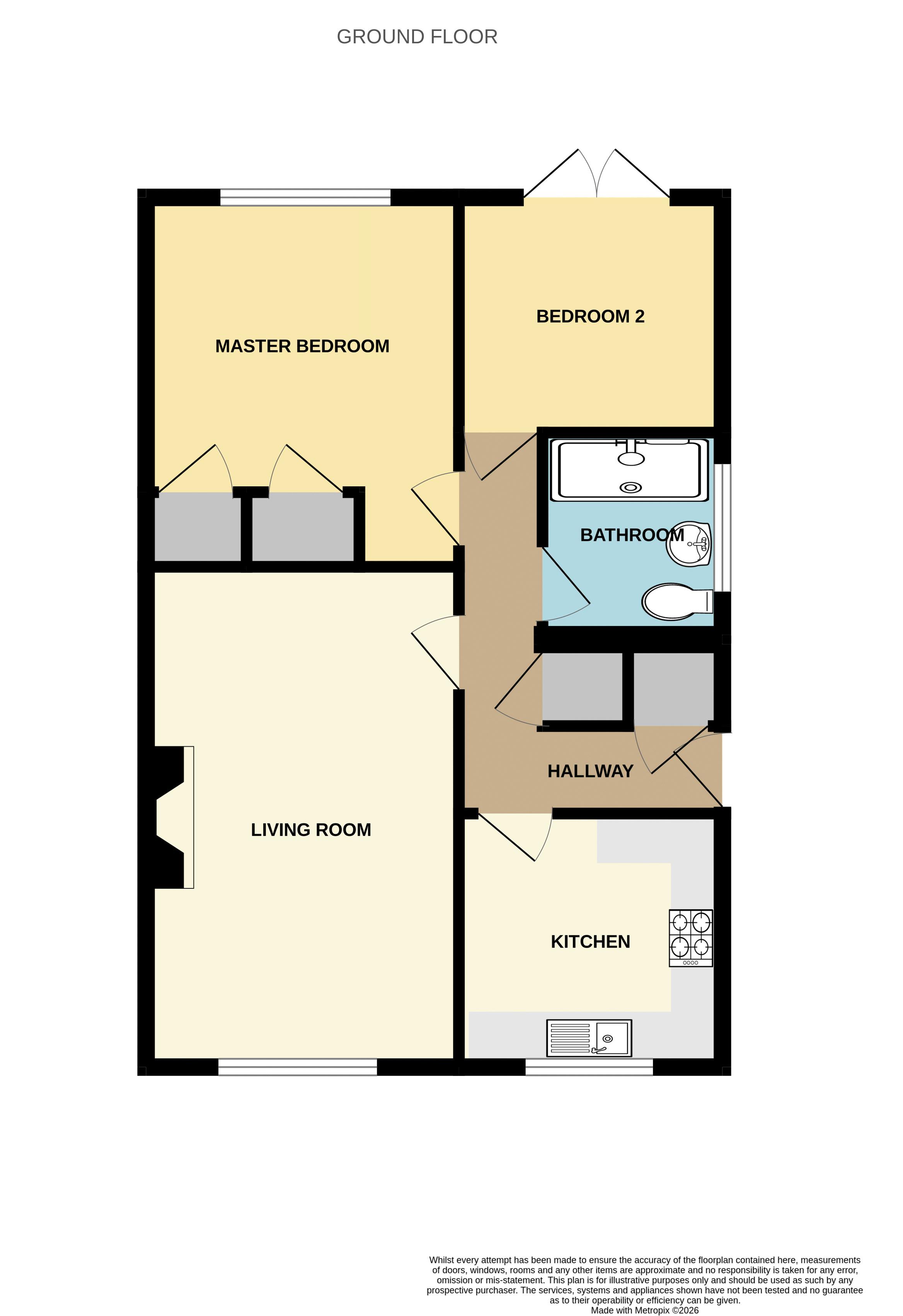 New Cross, Somerton floorplan