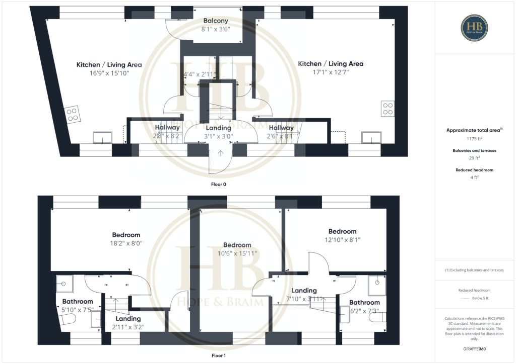 Sea Apartment, 6 Bridge Street, Whitby floorplan