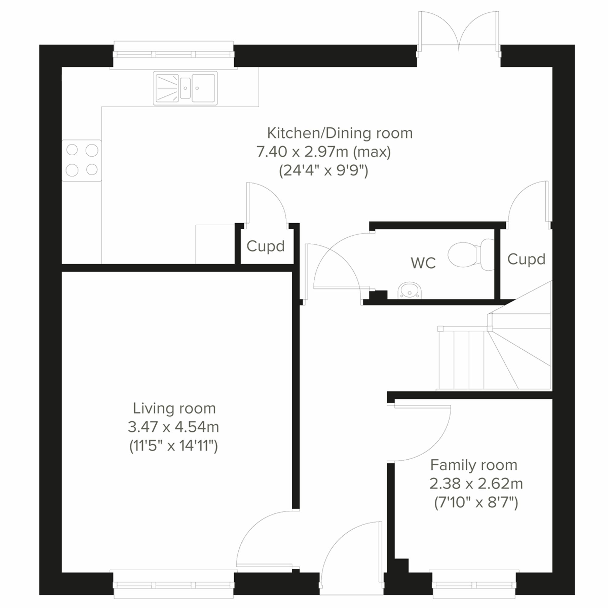 Plot 011, Borrowstoun Road, Bo'ness floorplan