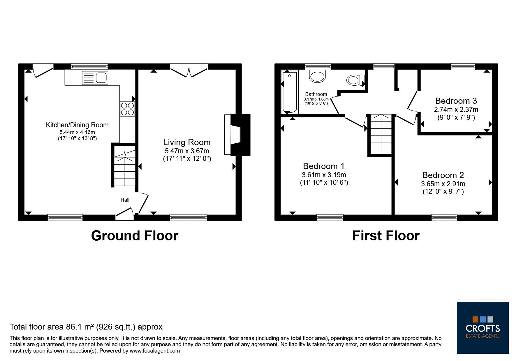 Carters Garth Close, Grainthorpe floorplan