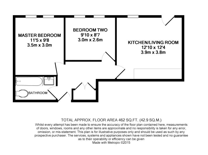 2 Bedrooms Flat to rent in Upper Charles Street, Camberley GU15