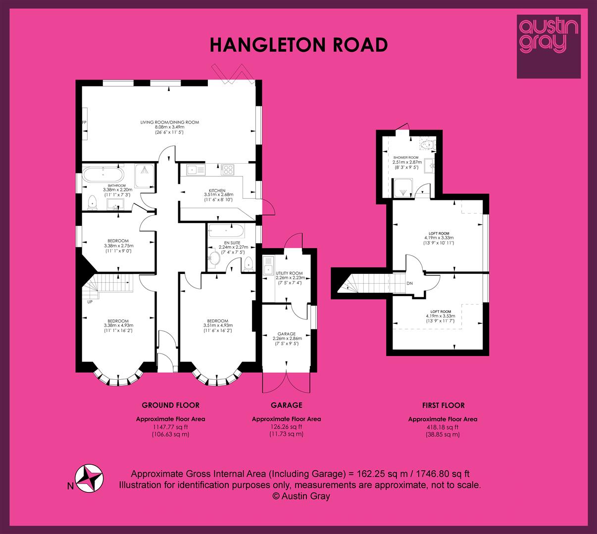 Hangleton Road, Hove floorplan