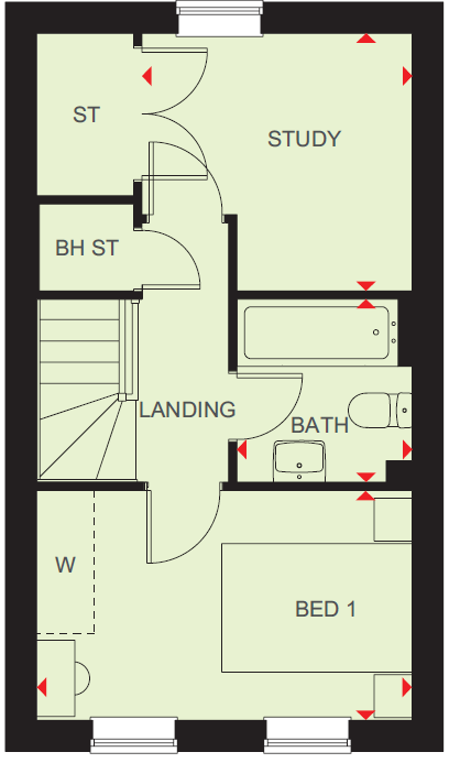 H8847370, Long Lane, Driffield floorplan
